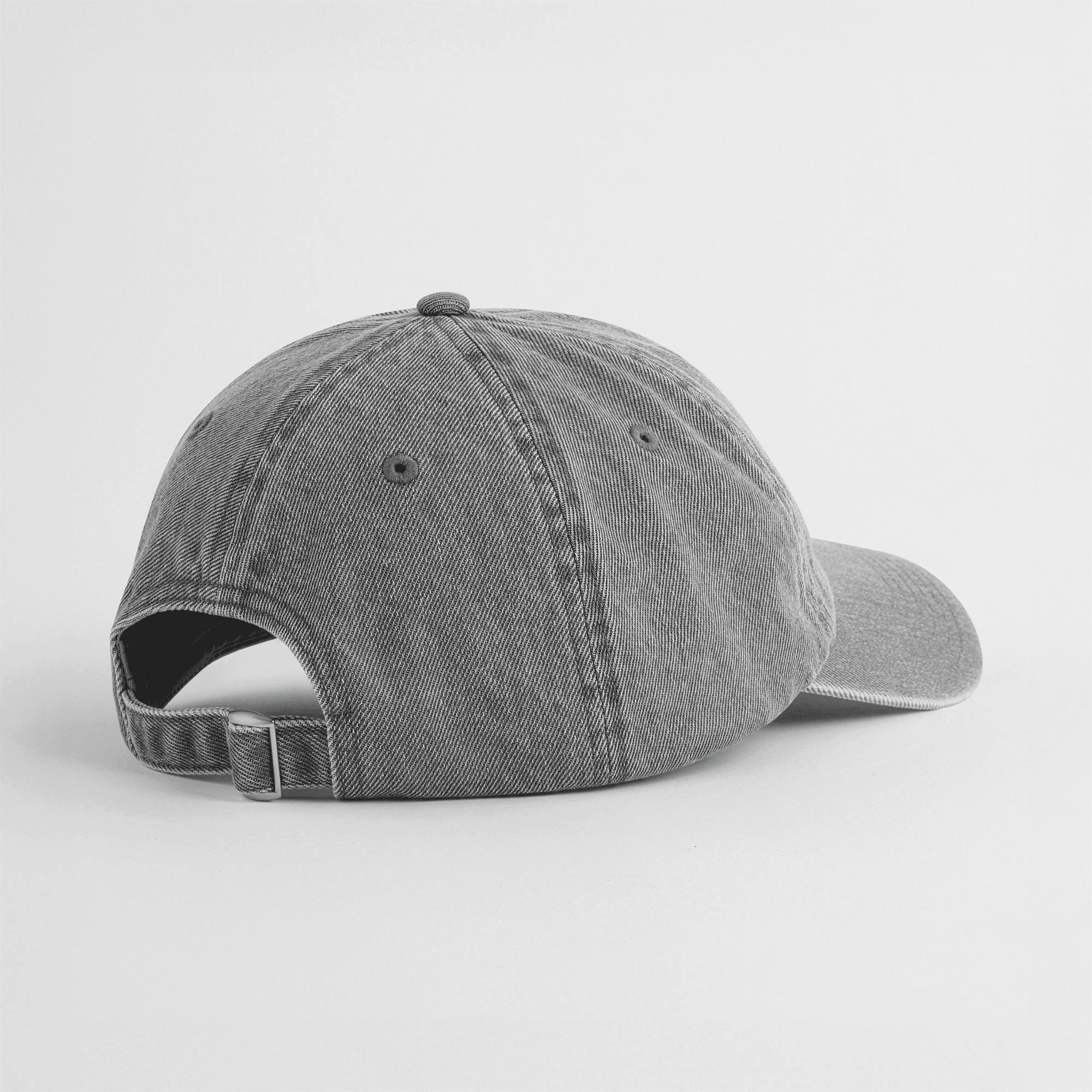 Casquette denim — coloris Acid Grey (Gris)