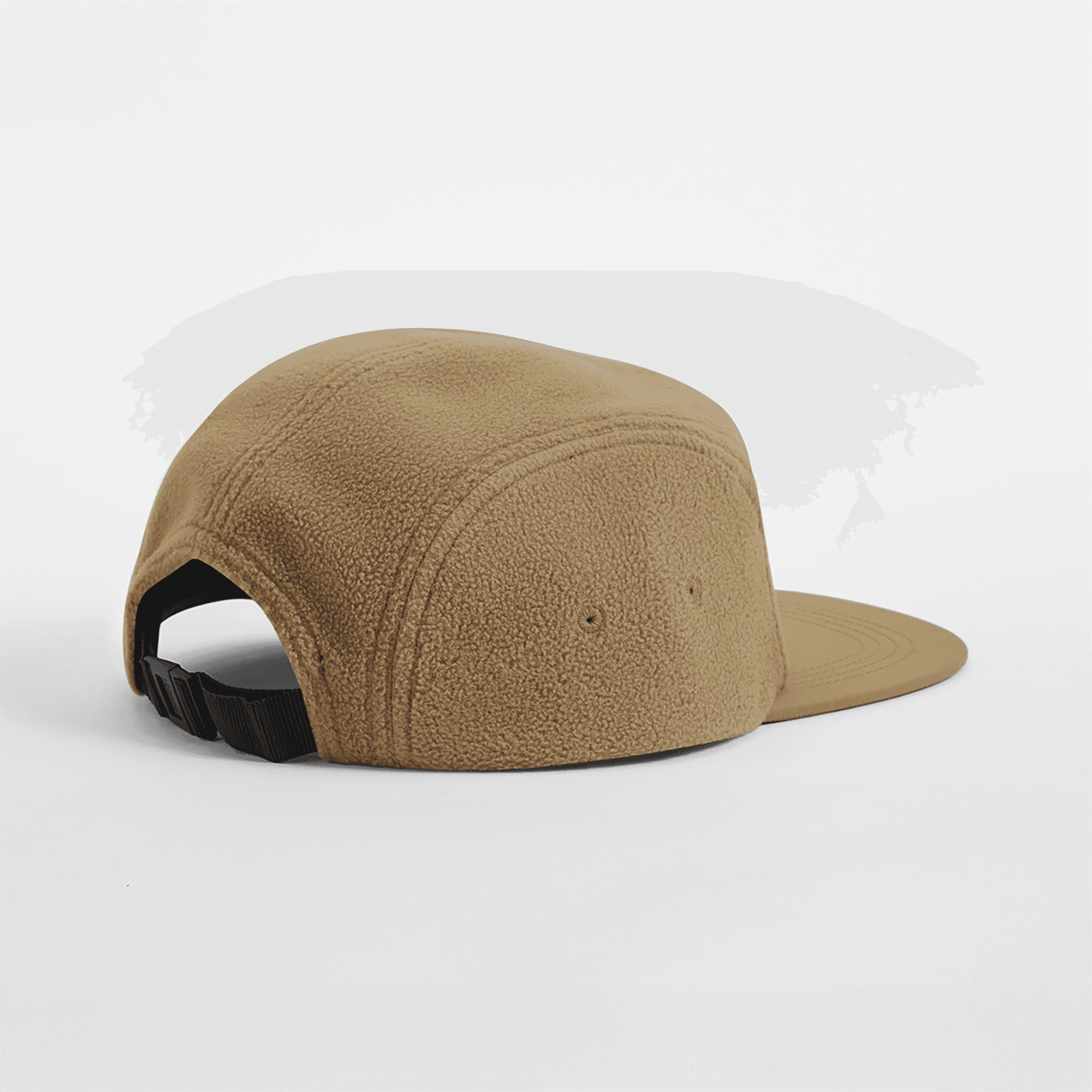 Casquette campeur d'extérieur en polaire recyclée — coloris Biscuit (Beige)
