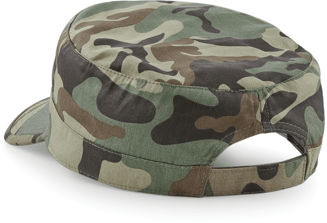 Casquette cubaine Camo — coloris Jungle Camo (Motifs)