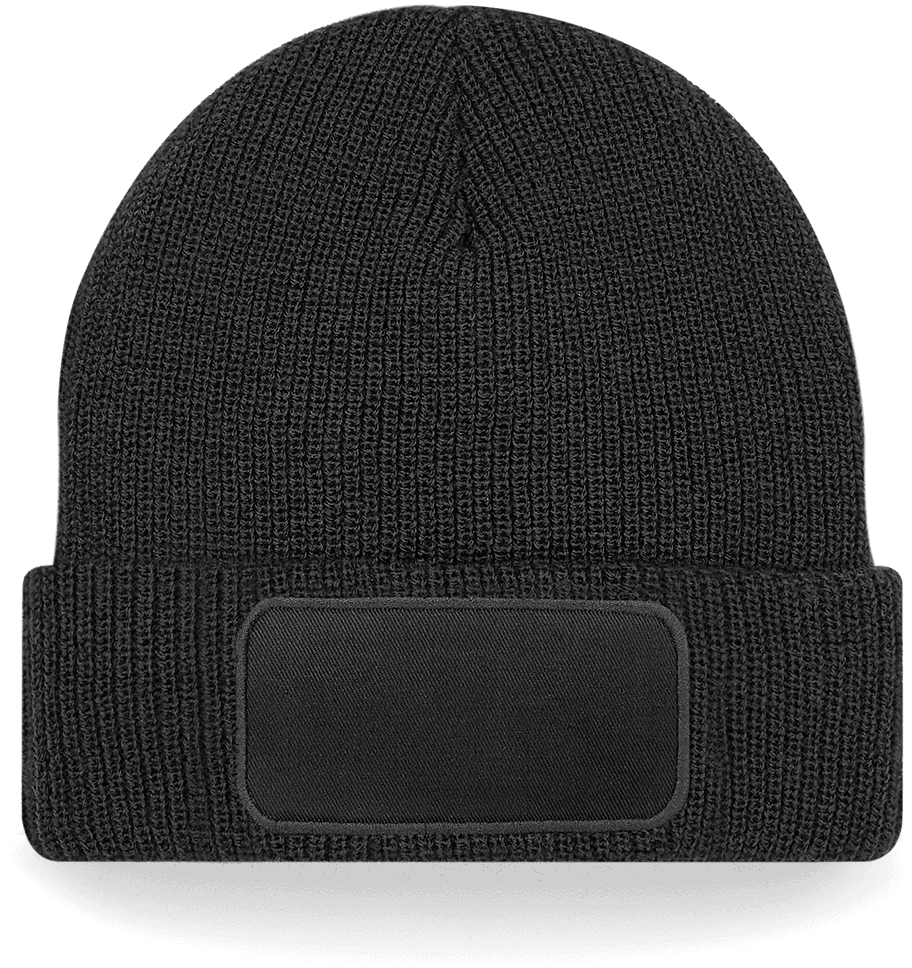 Bonnet Patch Thinsulate™ — coloris Black (Noir)