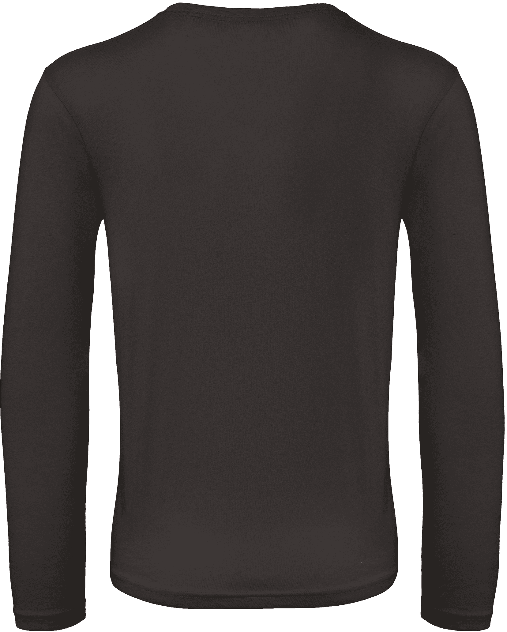 T-shirt bio Inspire homme manches longues — coloris Black (Noir)