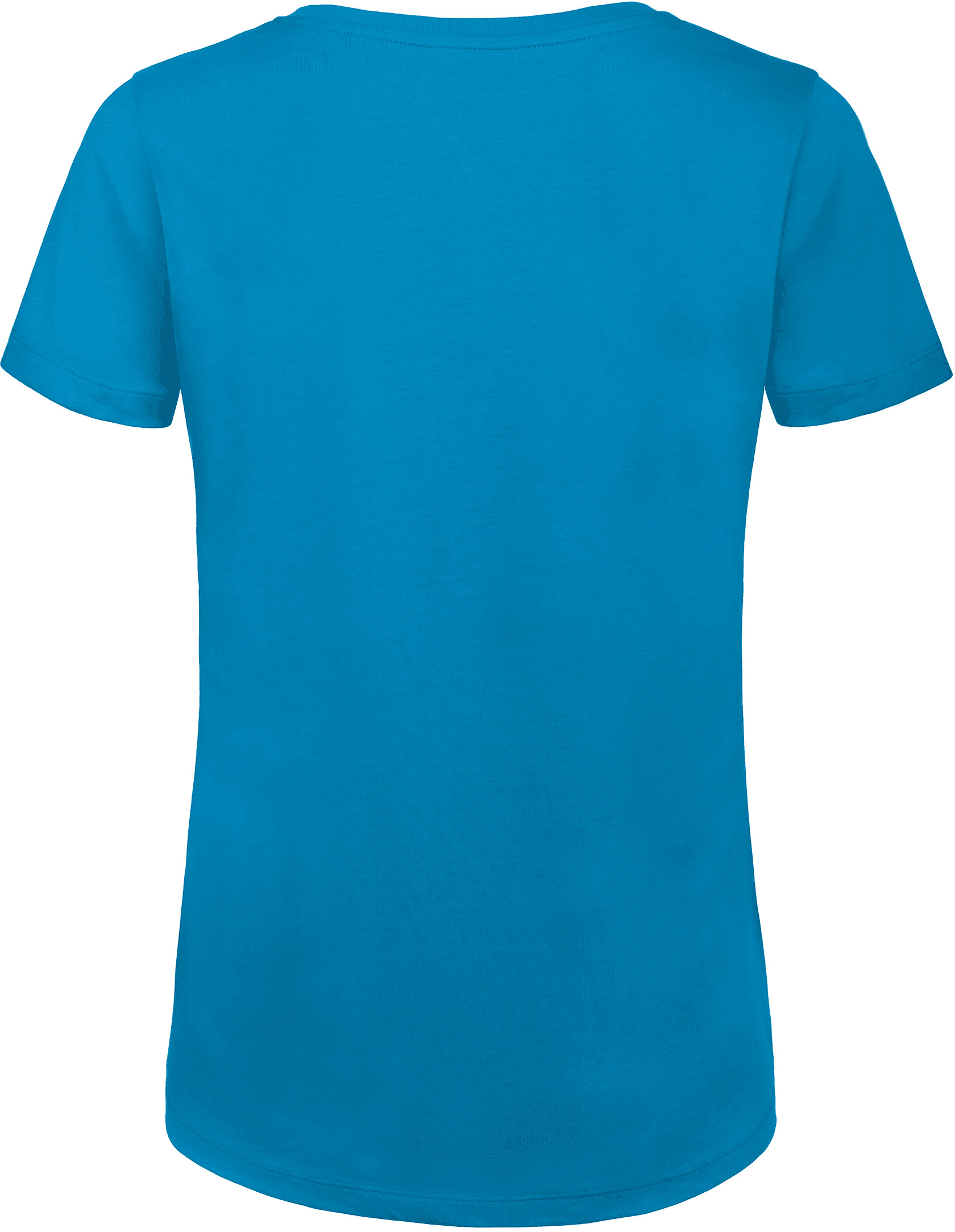 T-shirt Organic Inspire col rond Femme — coloris Atoll (Bleu)