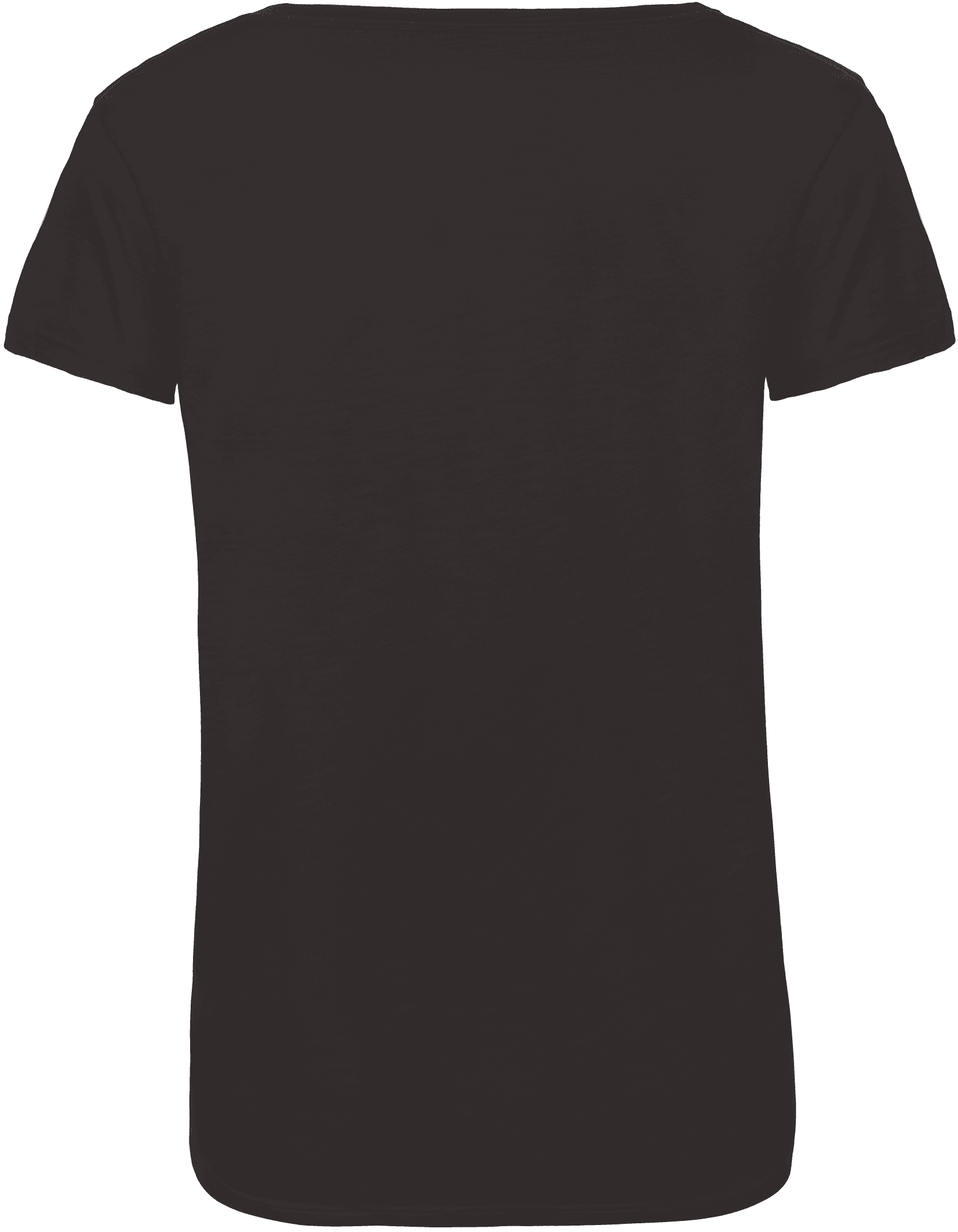 T-shirt Triblend col rond Femme — coloris Black (Noir)