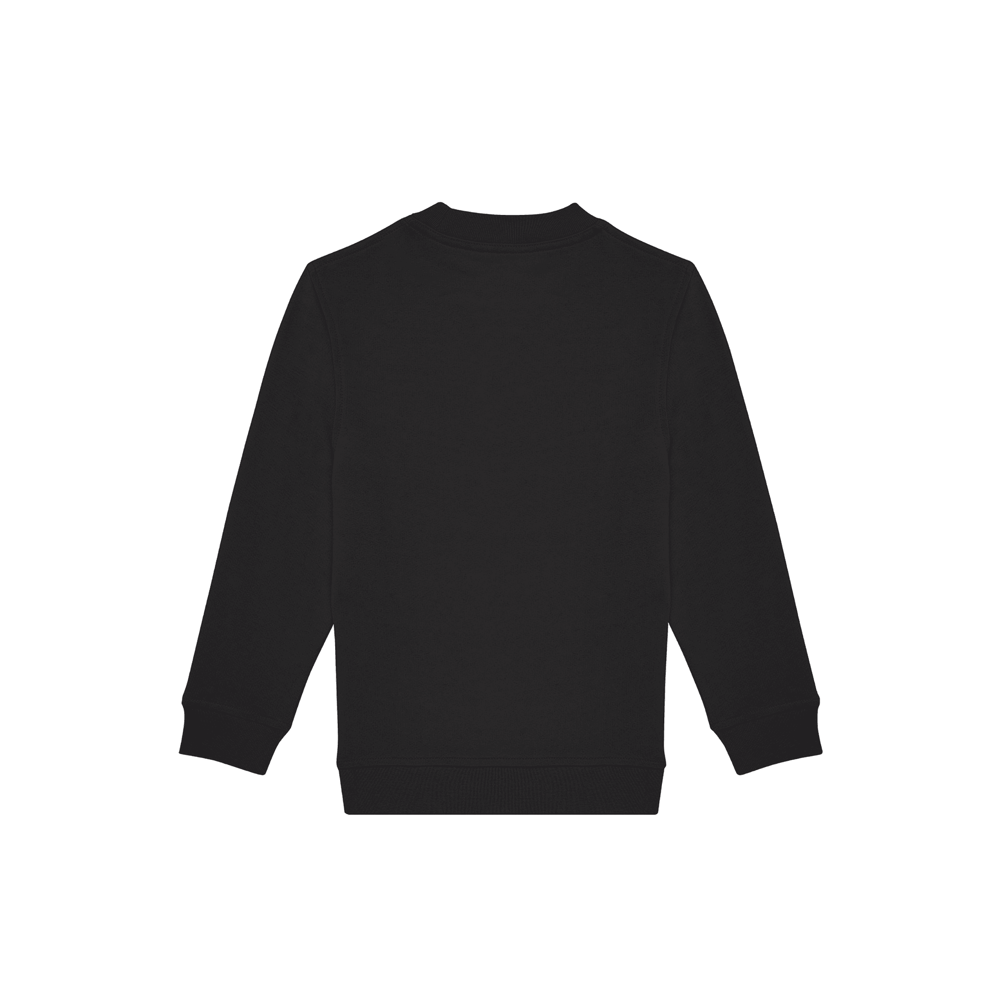 Sweat-shirt C ID.332 Crew enfants — coloris Black (Noir)