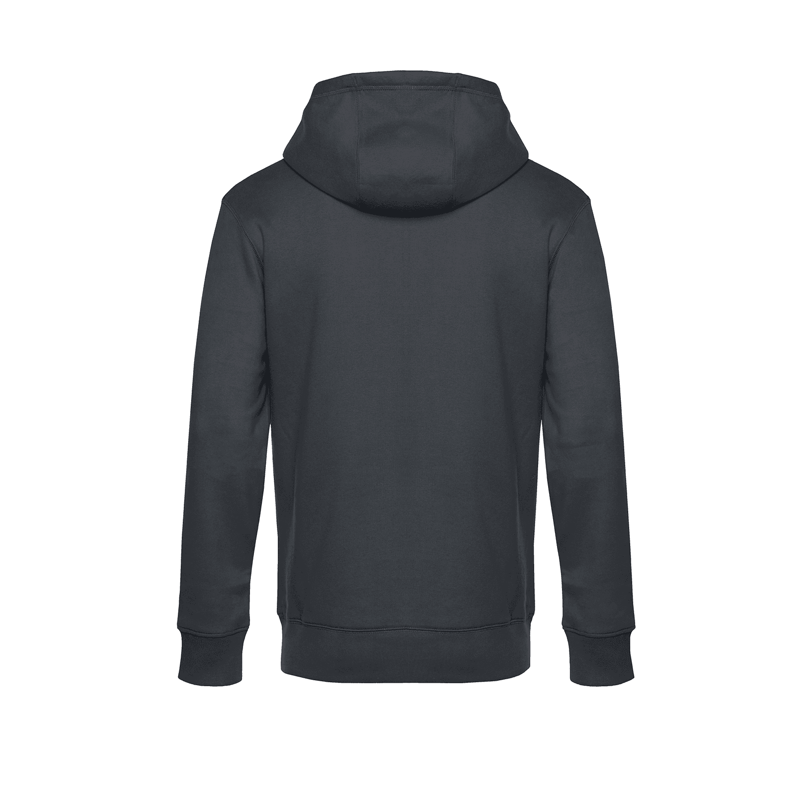 Sweat à capuche KING — coloris Asphalt (Gris)