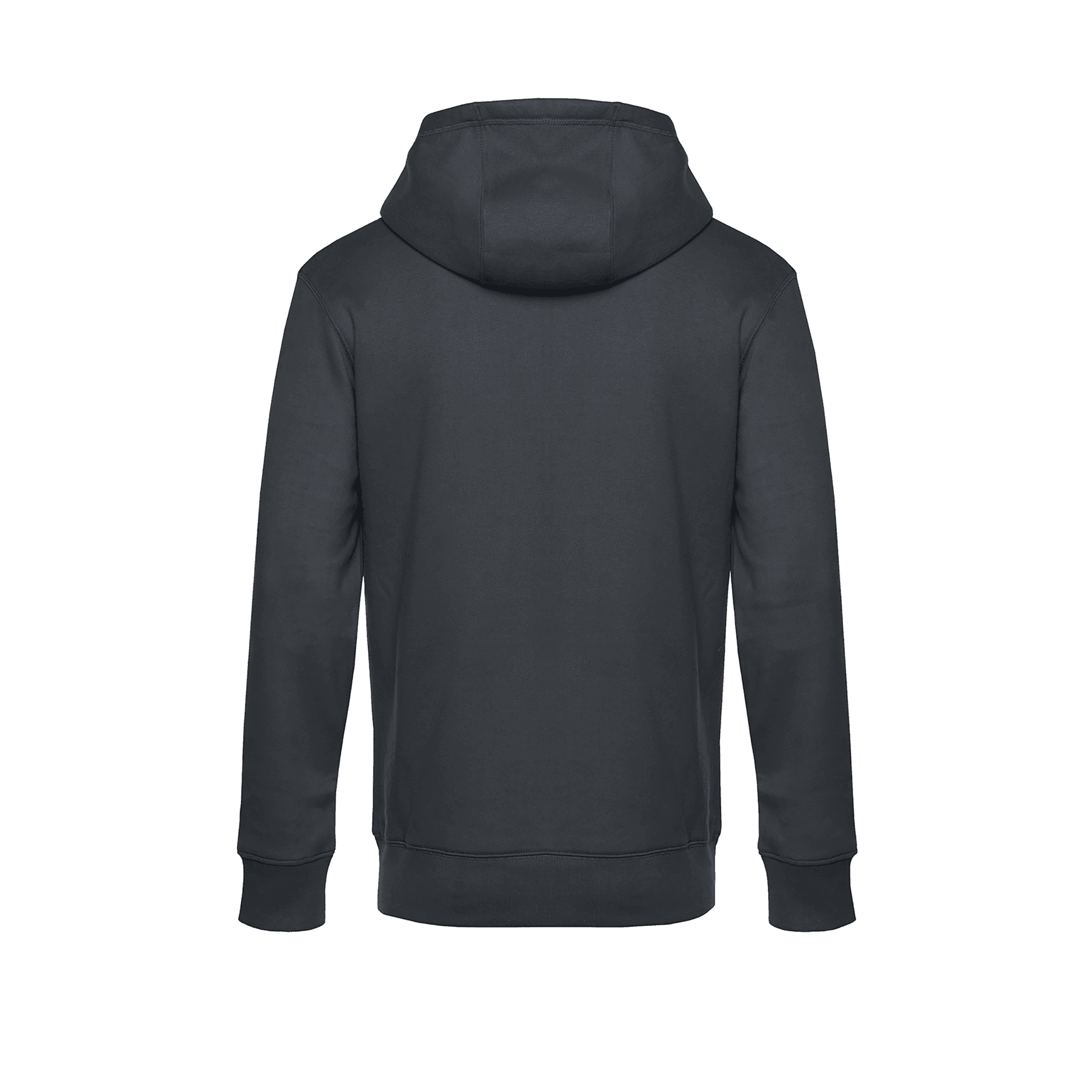Sweat-shirt capuche zippé KING — coloris Asphalt (Gris)