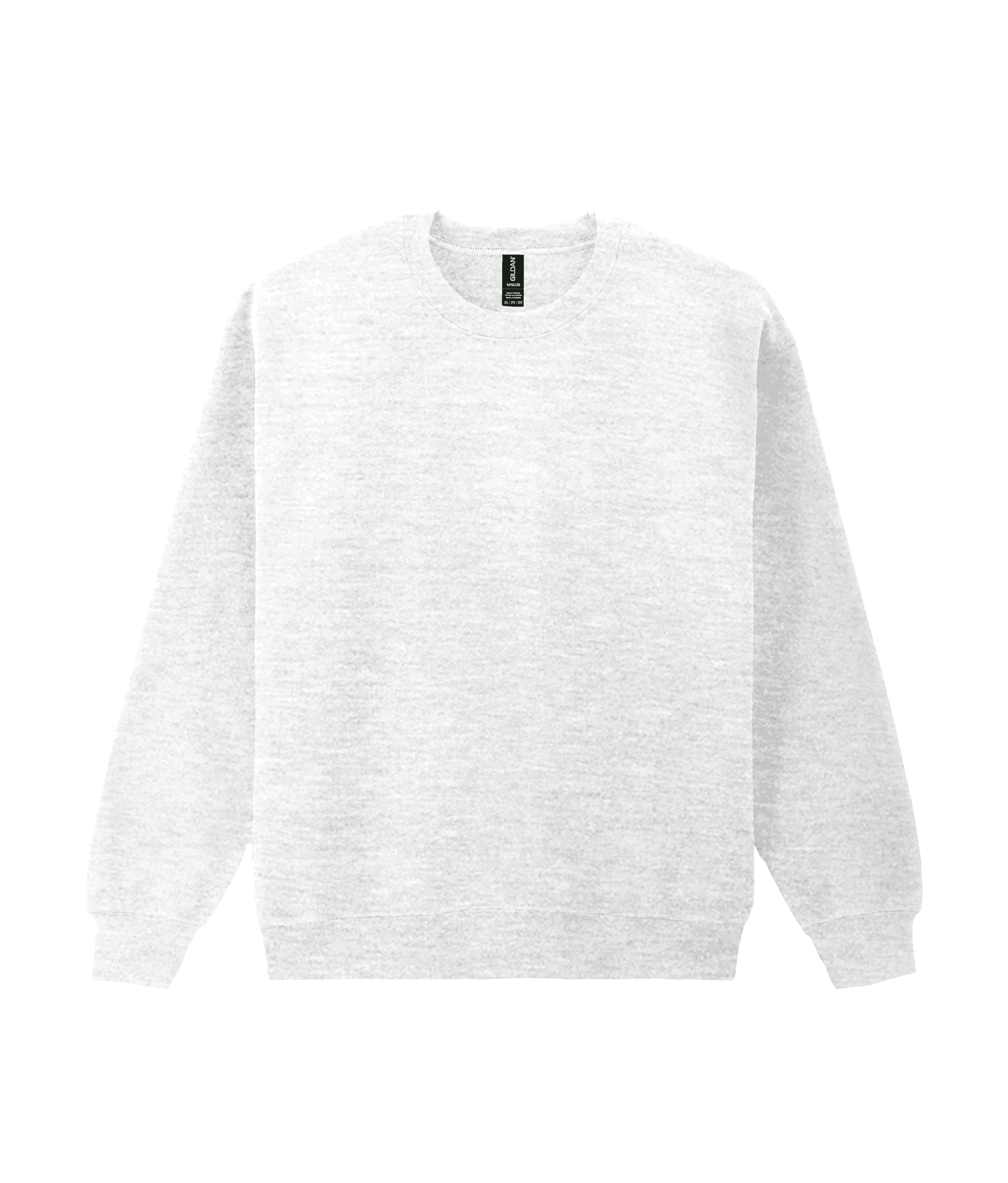 Sweat-shirt col rond Dryblend® — coloris Ash (Gris)