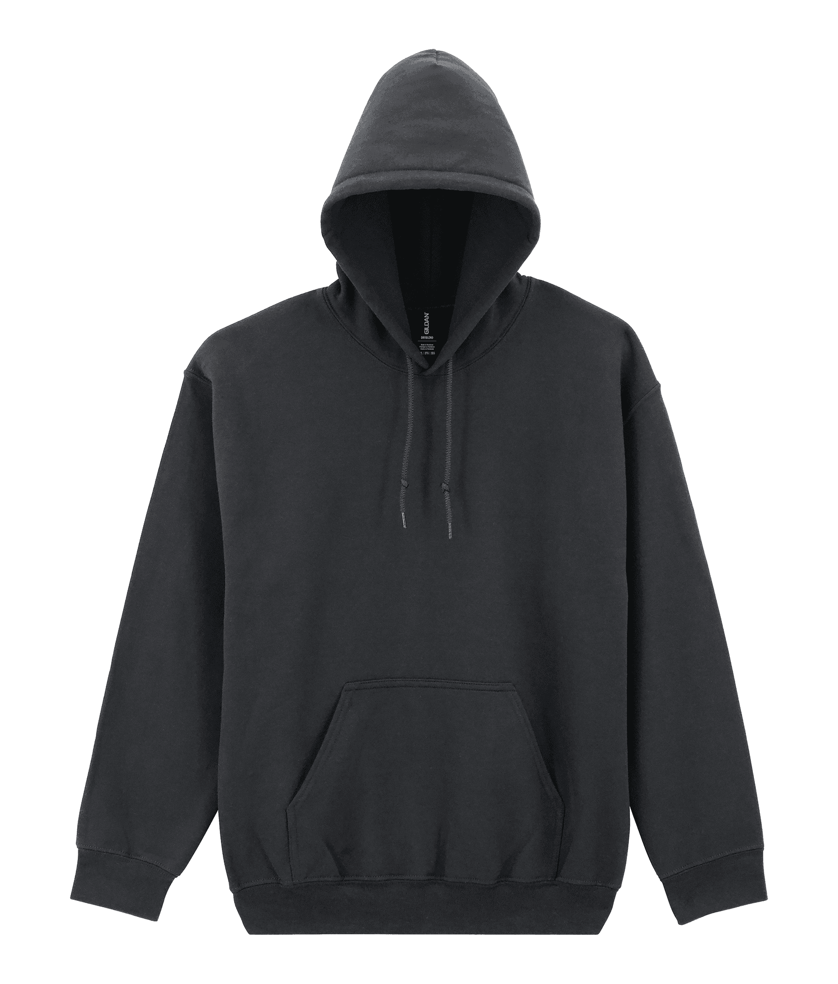 Sweat-shirt capuche Dryblend® — coloris Black (Noir)