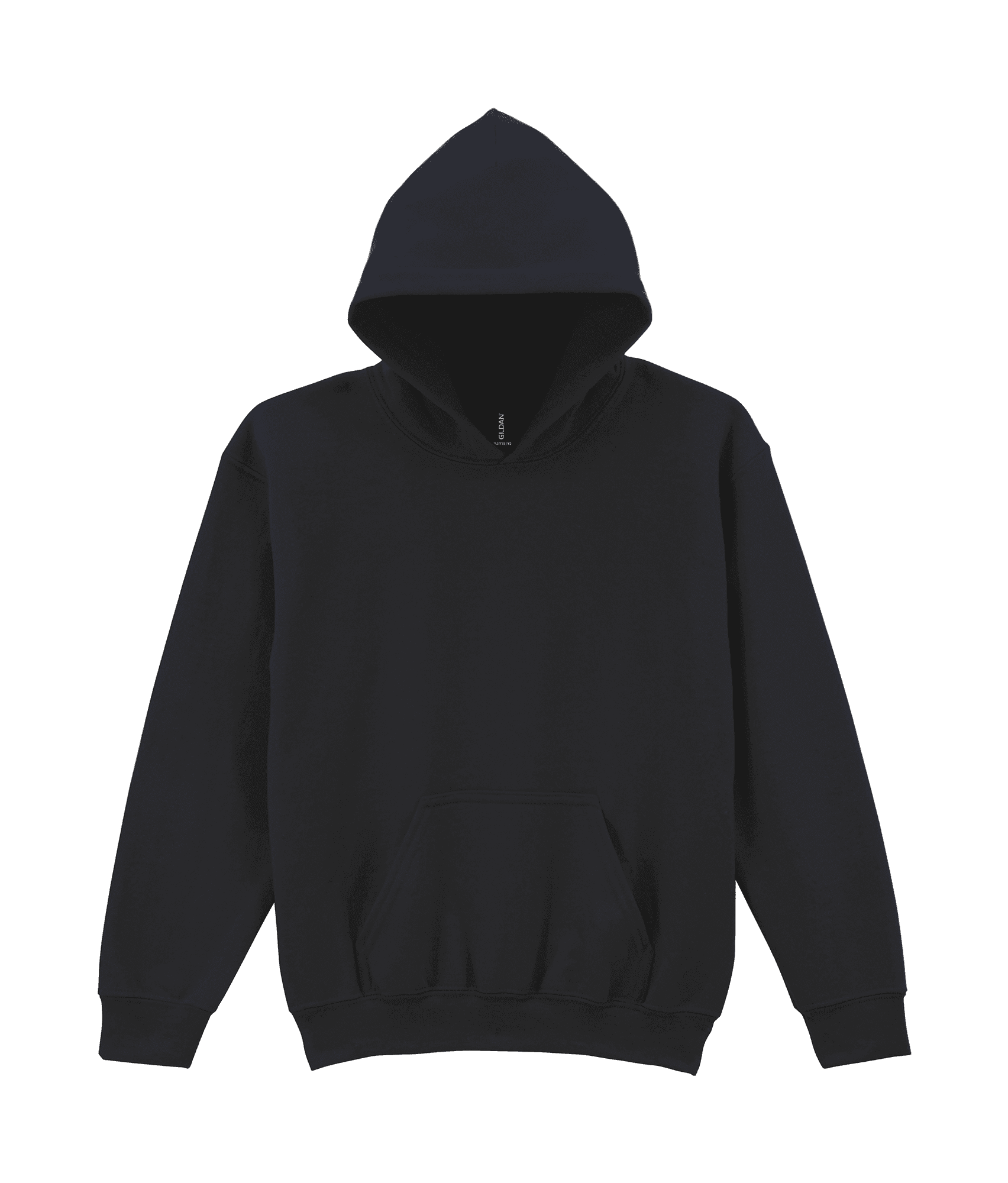 Sweat-shirt enfant capuche Heavy Blend™ — coloris Black (Noir)