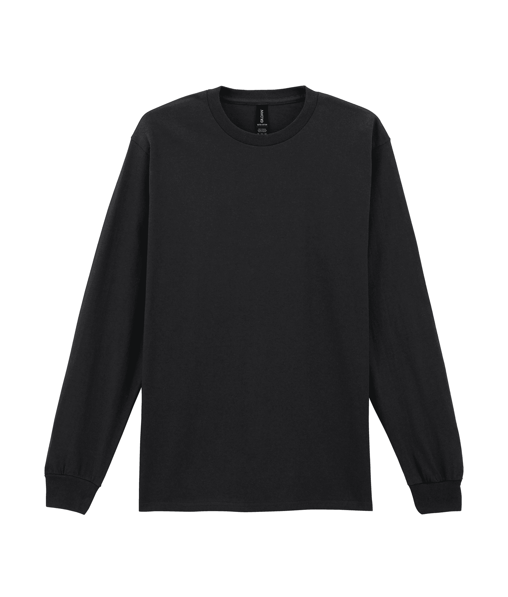 T-shirt manches longues Ultra Cotton™ — coloris Black (Noir)