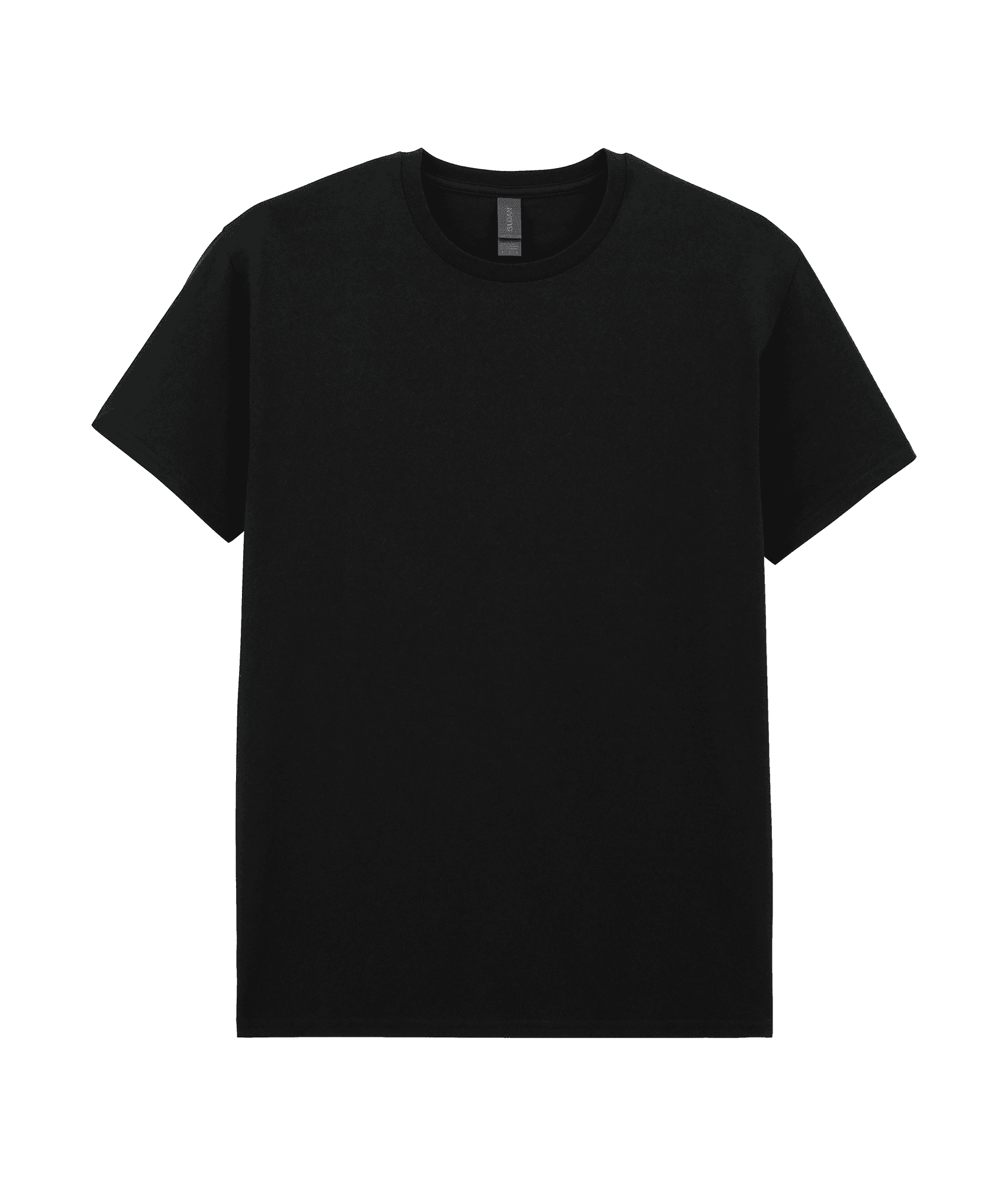 T-shirt adulte light cotton — coloris Black (Noir)