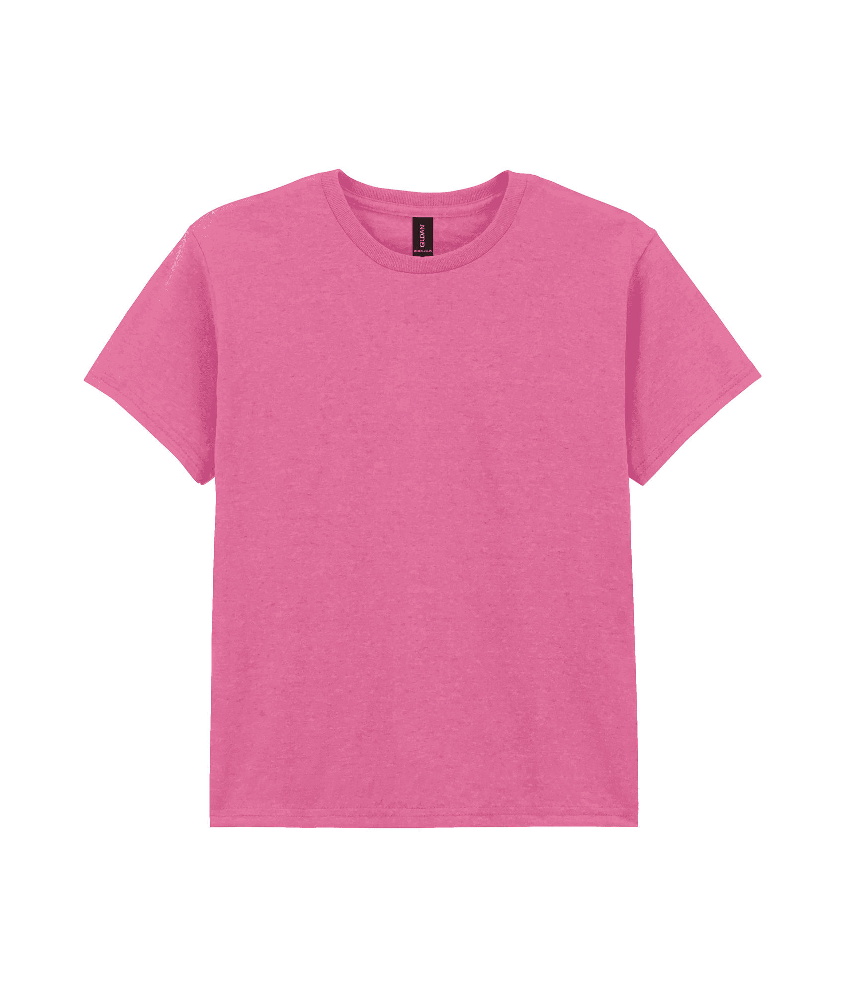 T-shirt enfant Heavy — coloris Azalea (Rose)