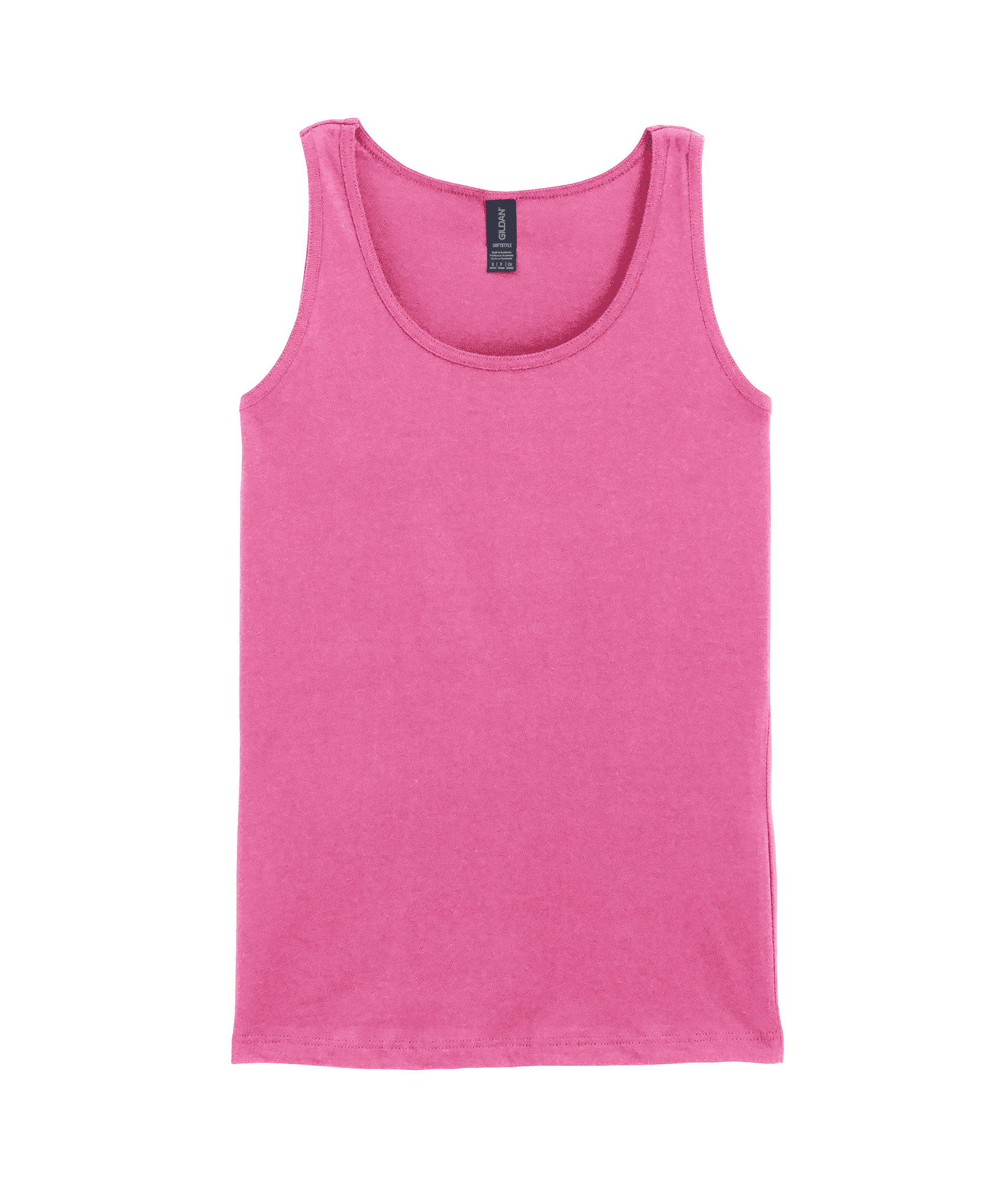 Débardeur femme Softstyle — coloris Azalea (Rose)