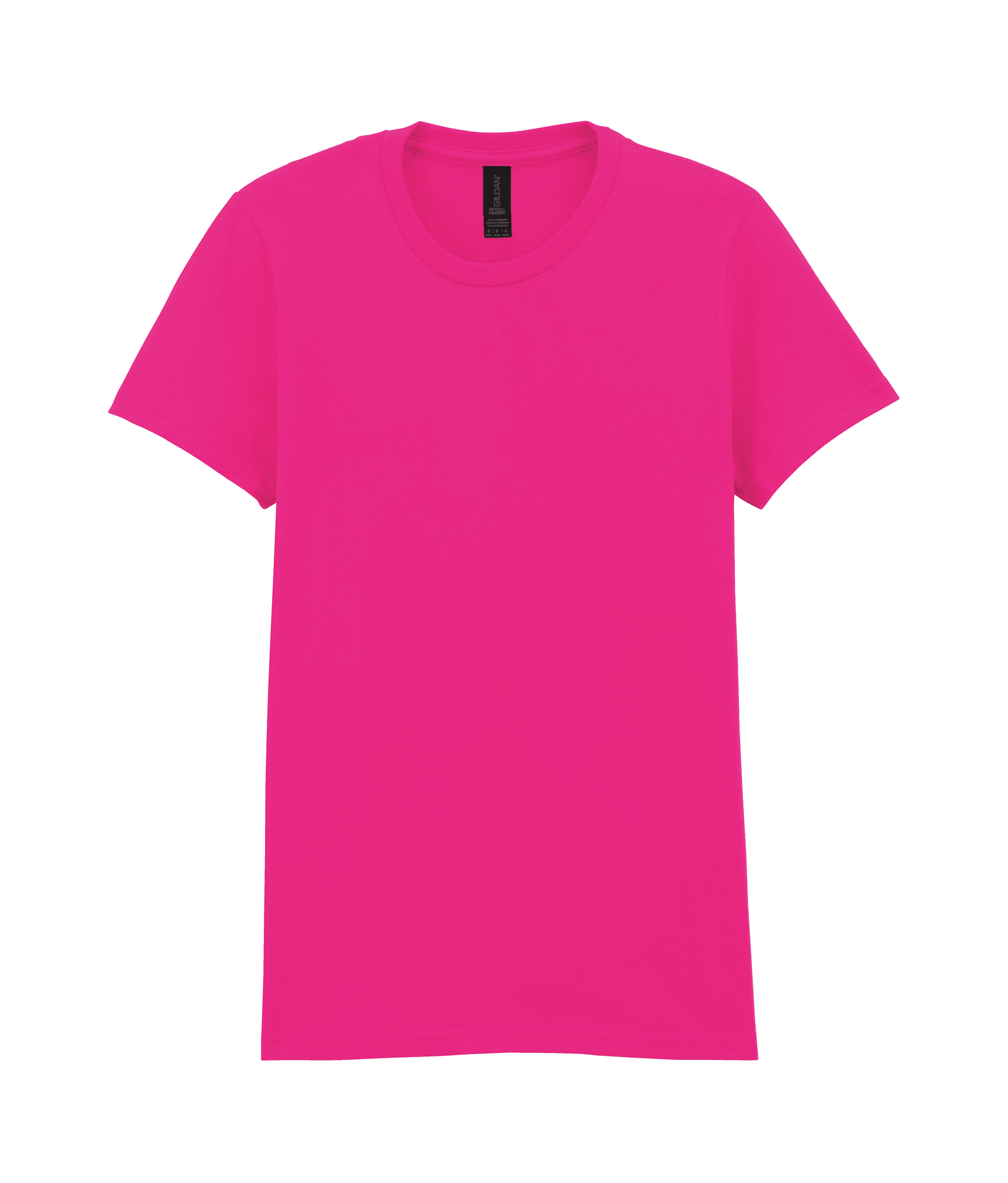 T-shirt femme softstyle midweight — coloris Heliconia (Rouge)