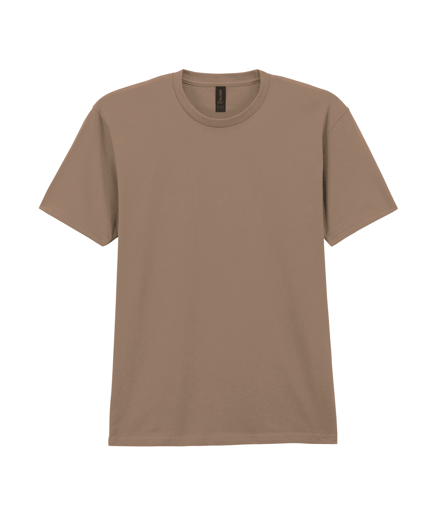 T-shirt homme softstyle midweight — coloris Brown Savana (Marron)