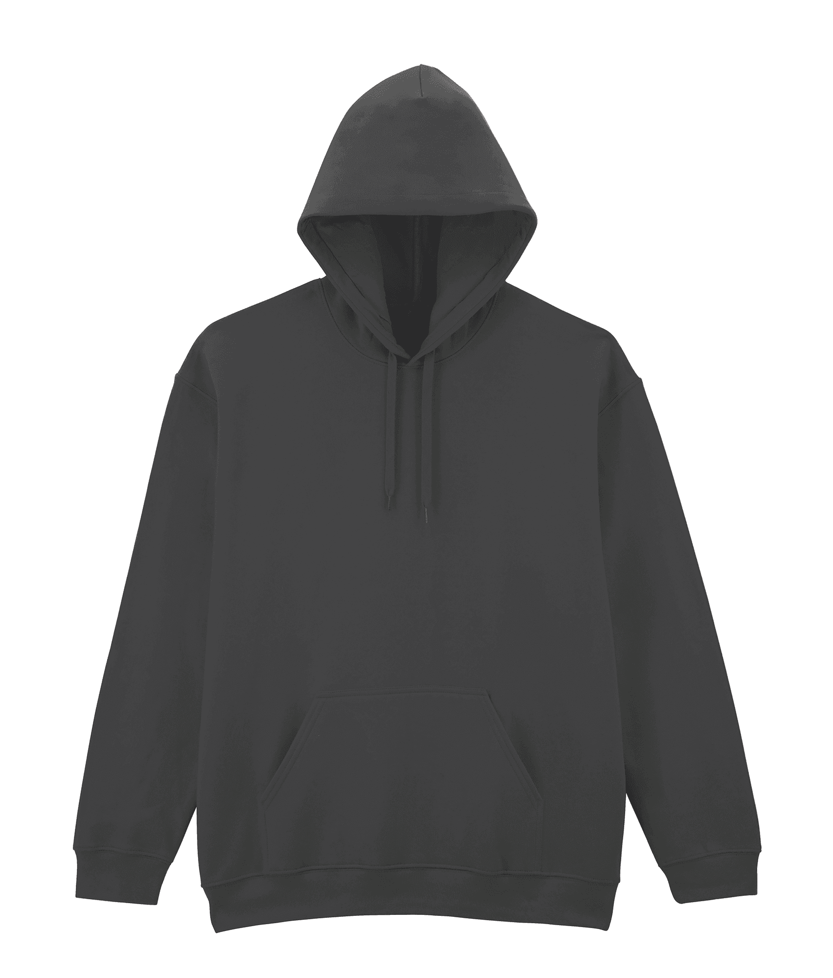 Sweat-shirt à capuche Midweight Softstyle — coloris Black (Noir)