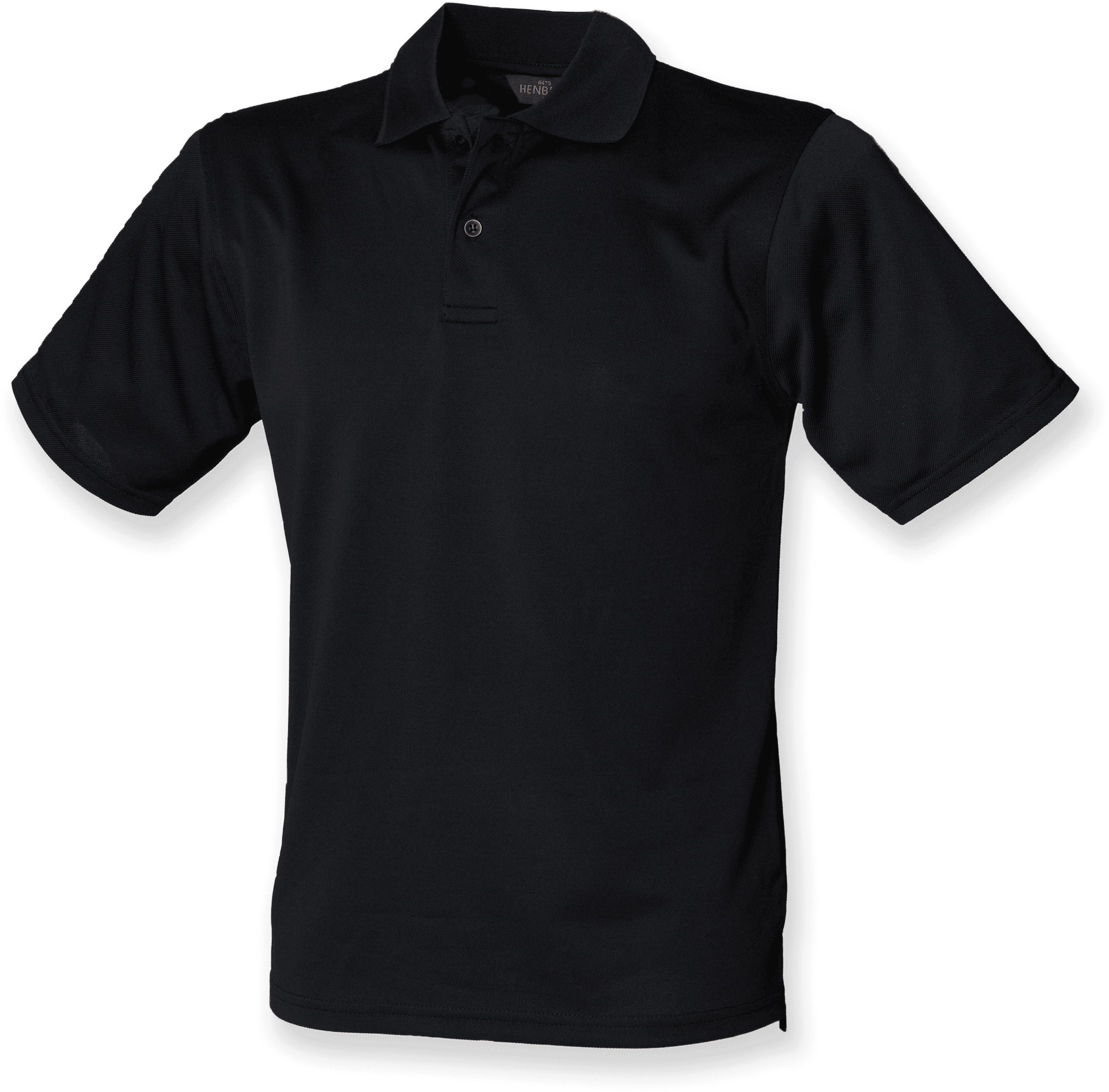Polo homme Coolplus® — coloris Black (Noir)