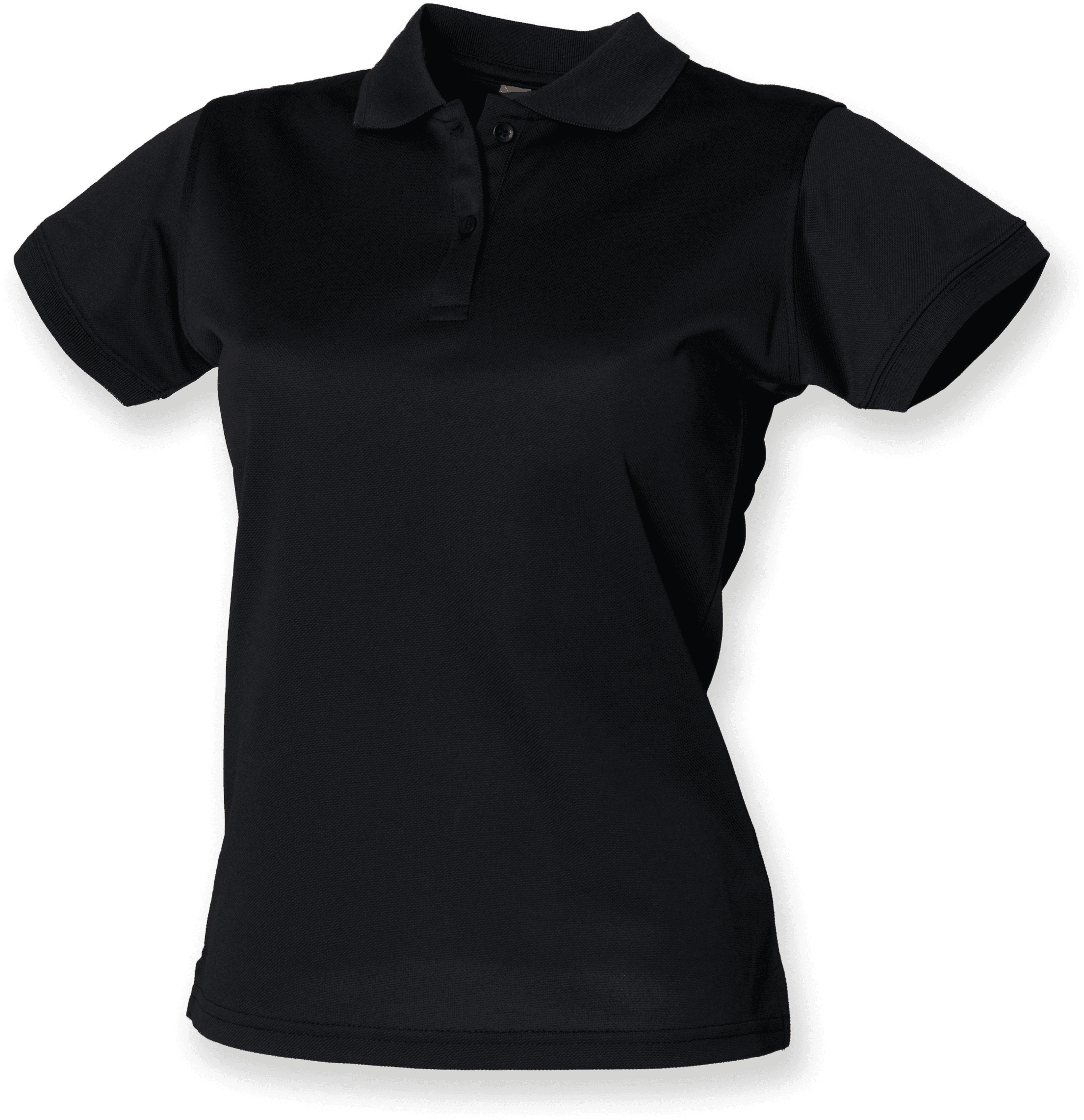 Polo femme Coolplus® — coloris Black (Noir)