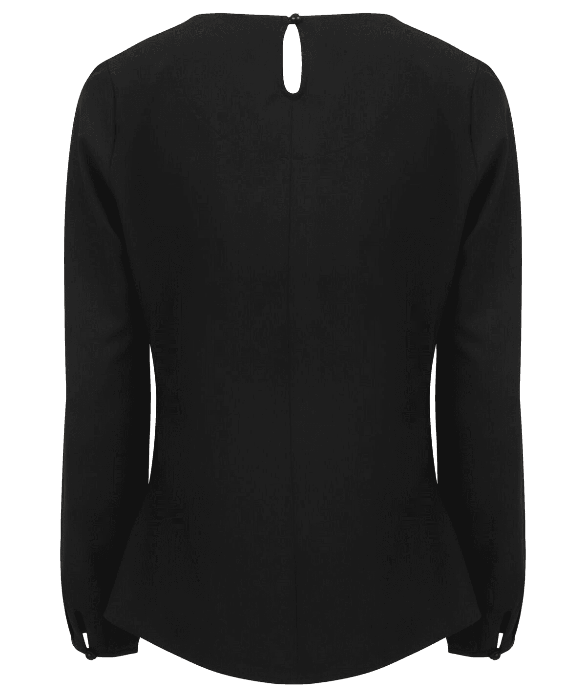 Blouse manches longues — coloris Black (Noir)