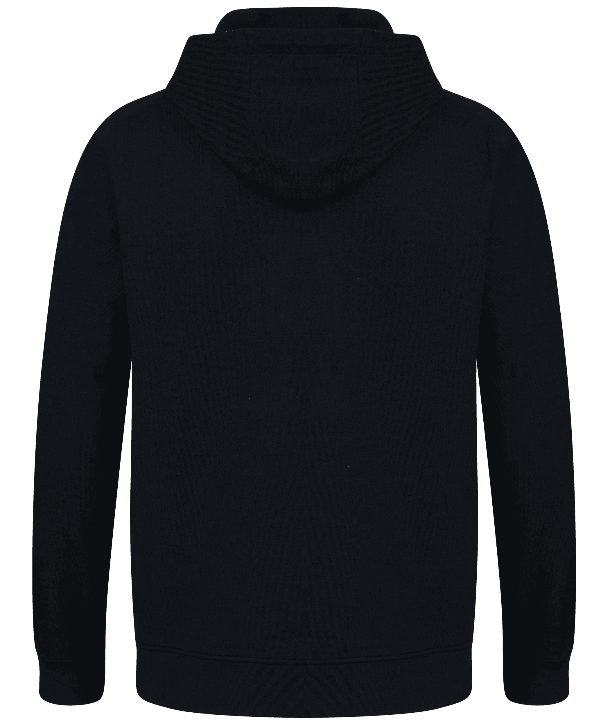 Sweat-shirt à capuche écoresponsable unisexe — coloris Black (Noir)
