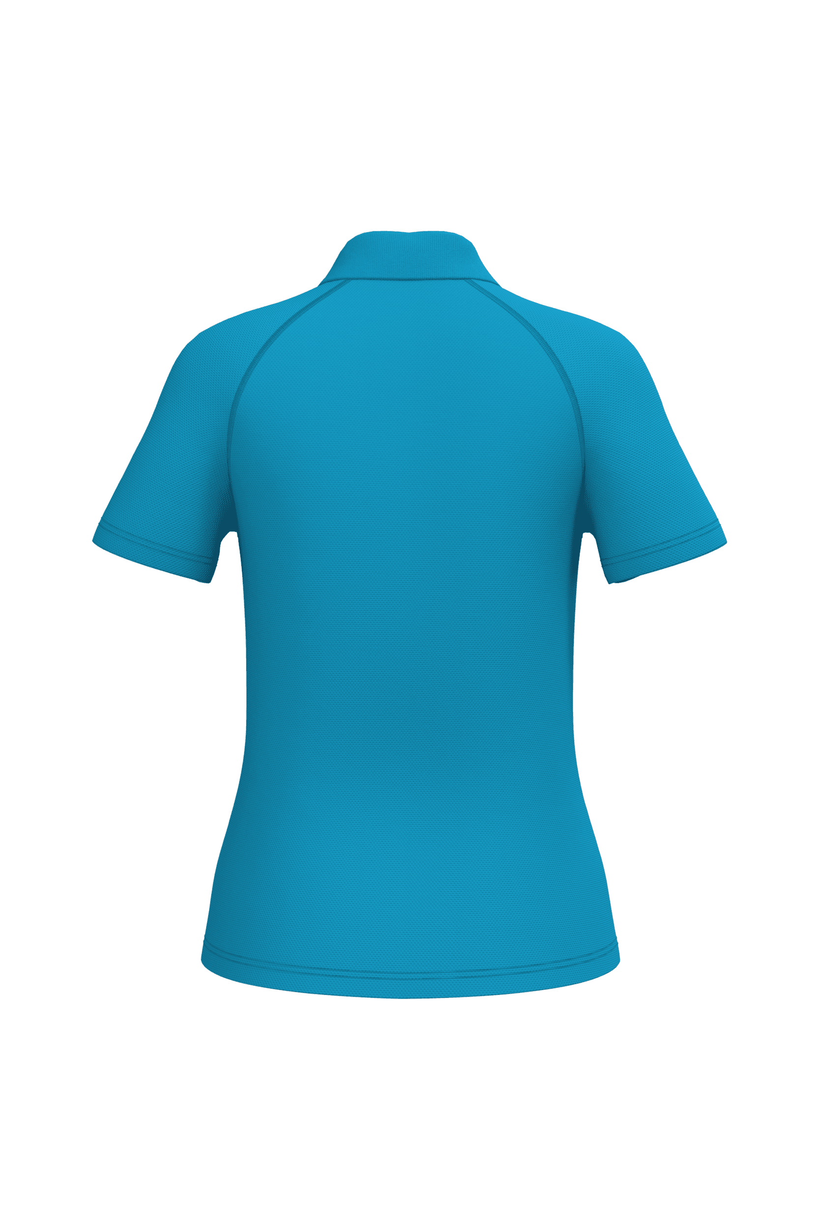 Polo sport femme — coloris Ideal Atoll Blue (Bleu)