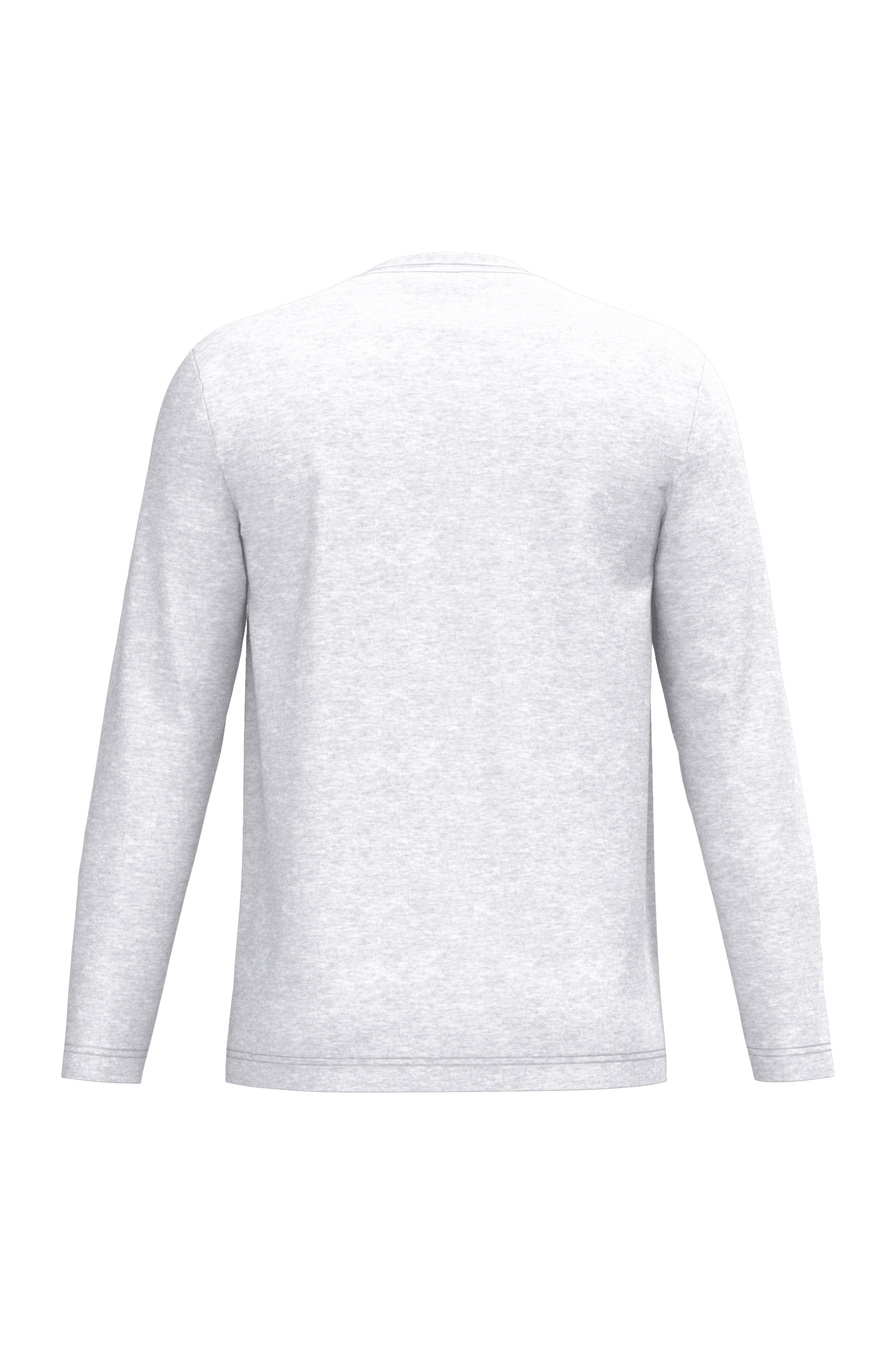 T-shirt LSL unisexe iDeal150 — coloris Ideal Ash Heather (Gris)