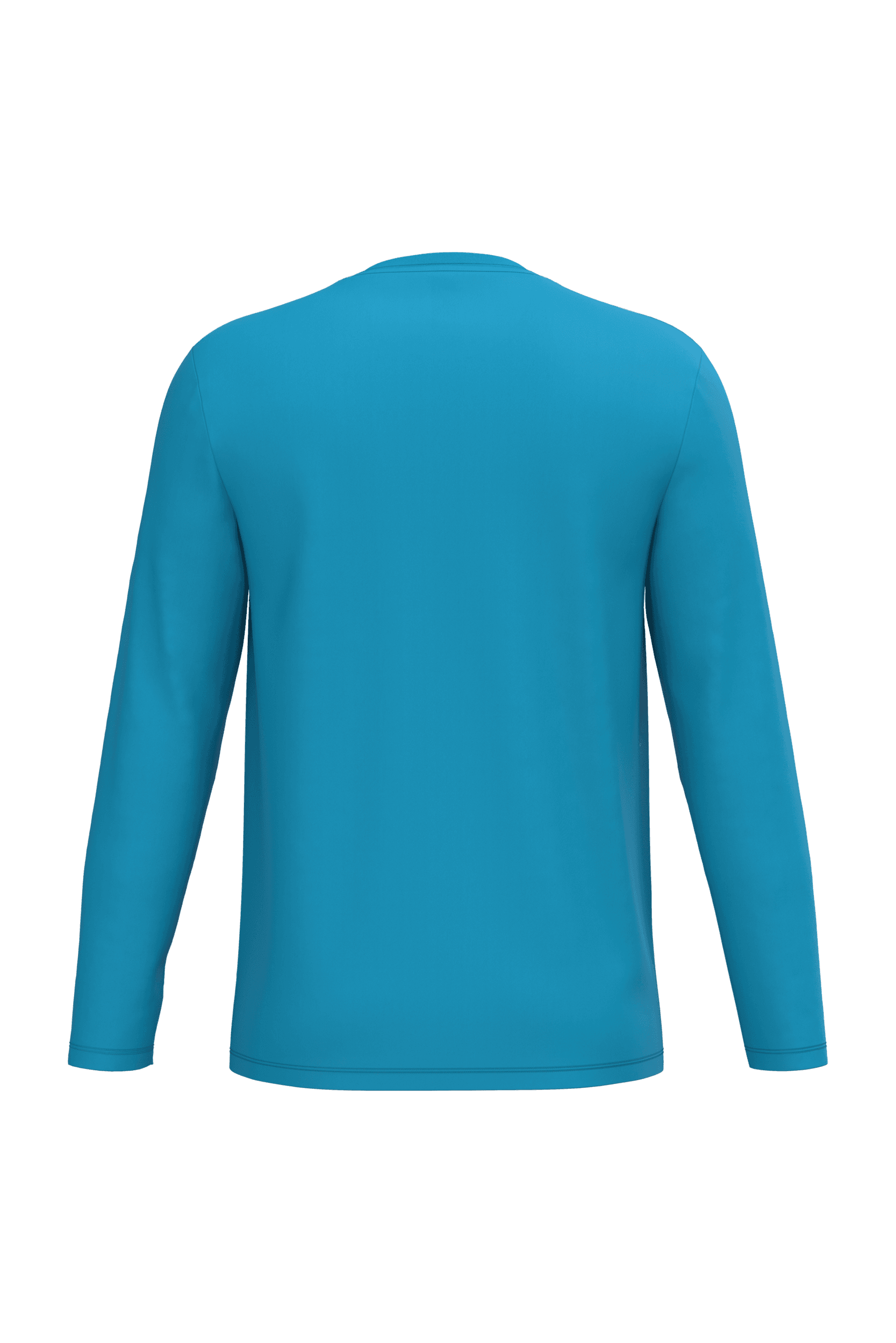 T-shirt LSL unisexe iDeal190 — coloris Ideal Atoll Blue (Bleu)