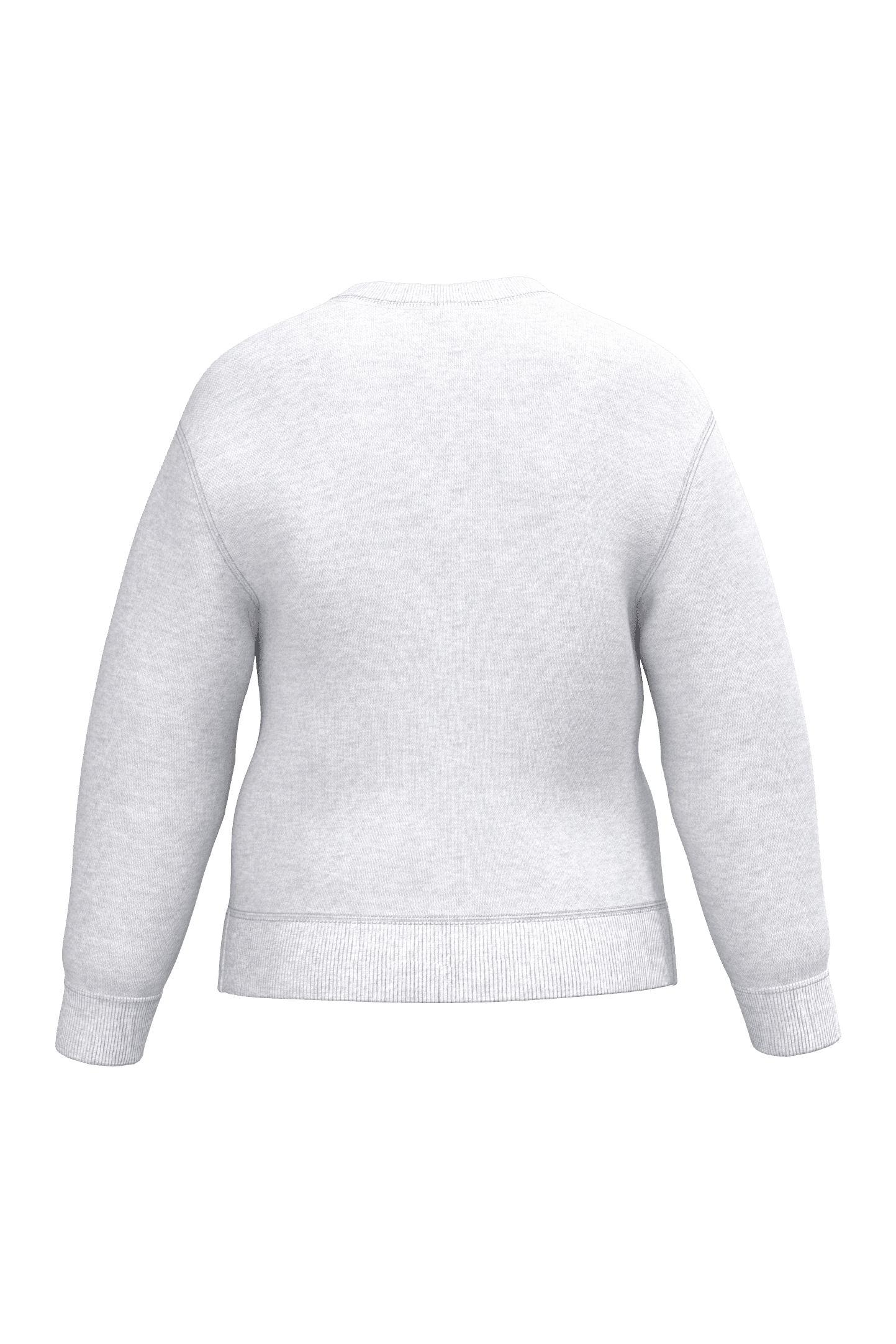 Sweat-shirt col rond enfant — coloris Ideal Ash Heather (Gris)