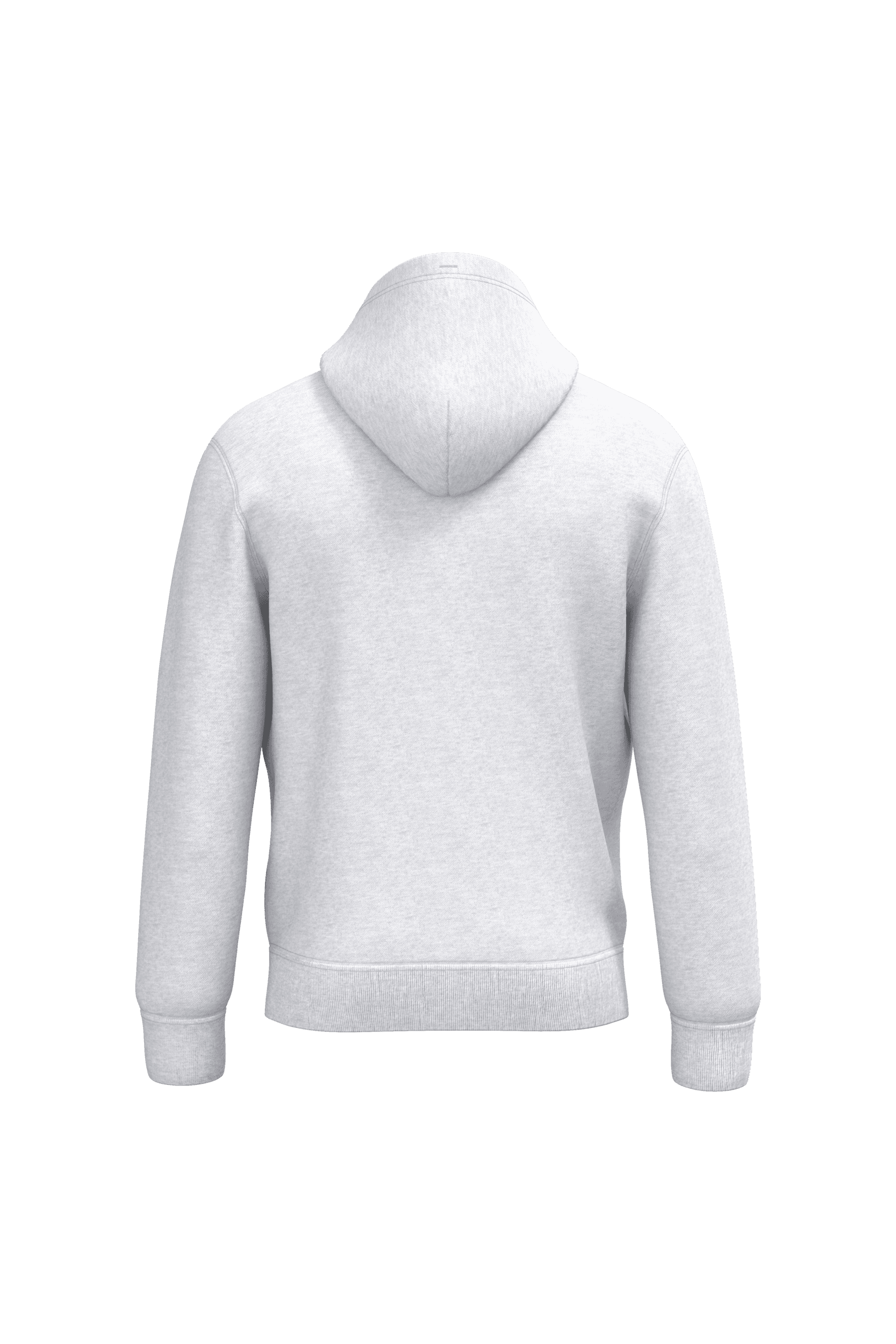 Sweat-shirt à capuche unisexe — coloris Ideal Ash Heather (Gris)