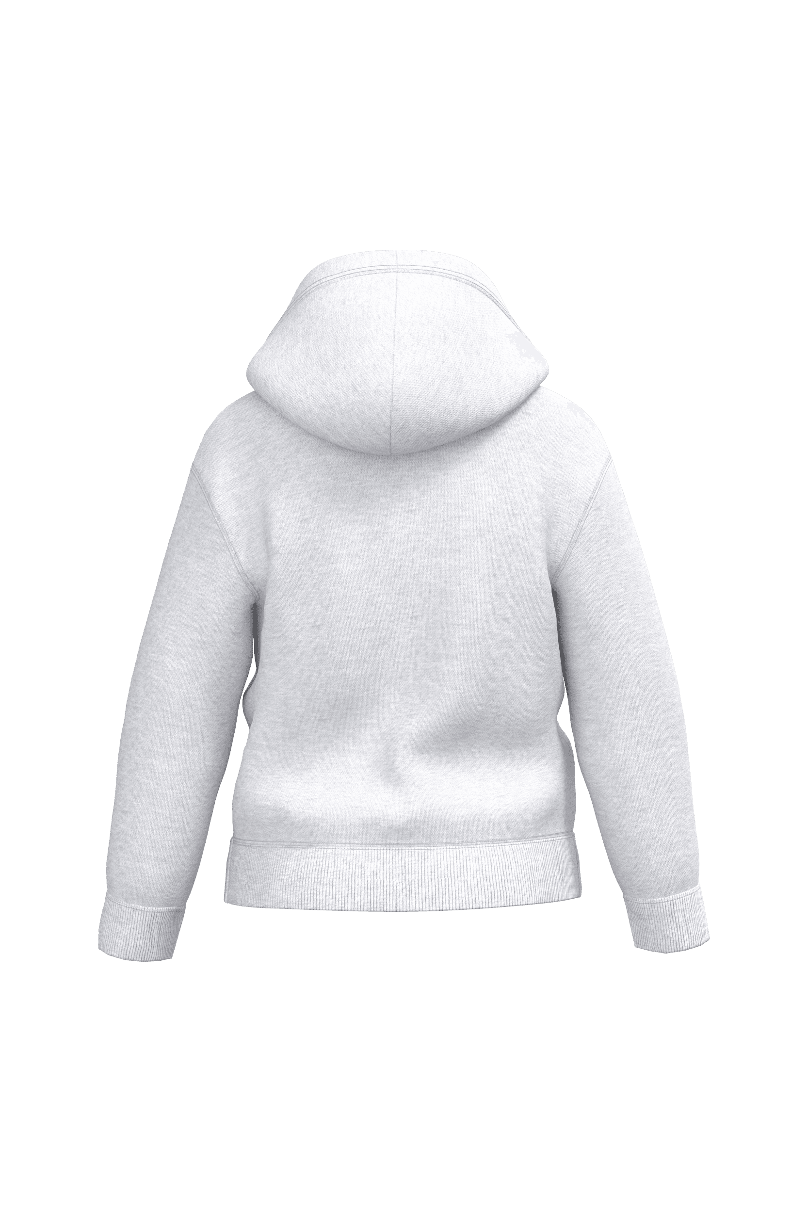 Sweat-shirt à capuche enfant — coloris Ideal Ash Heather (Gris)