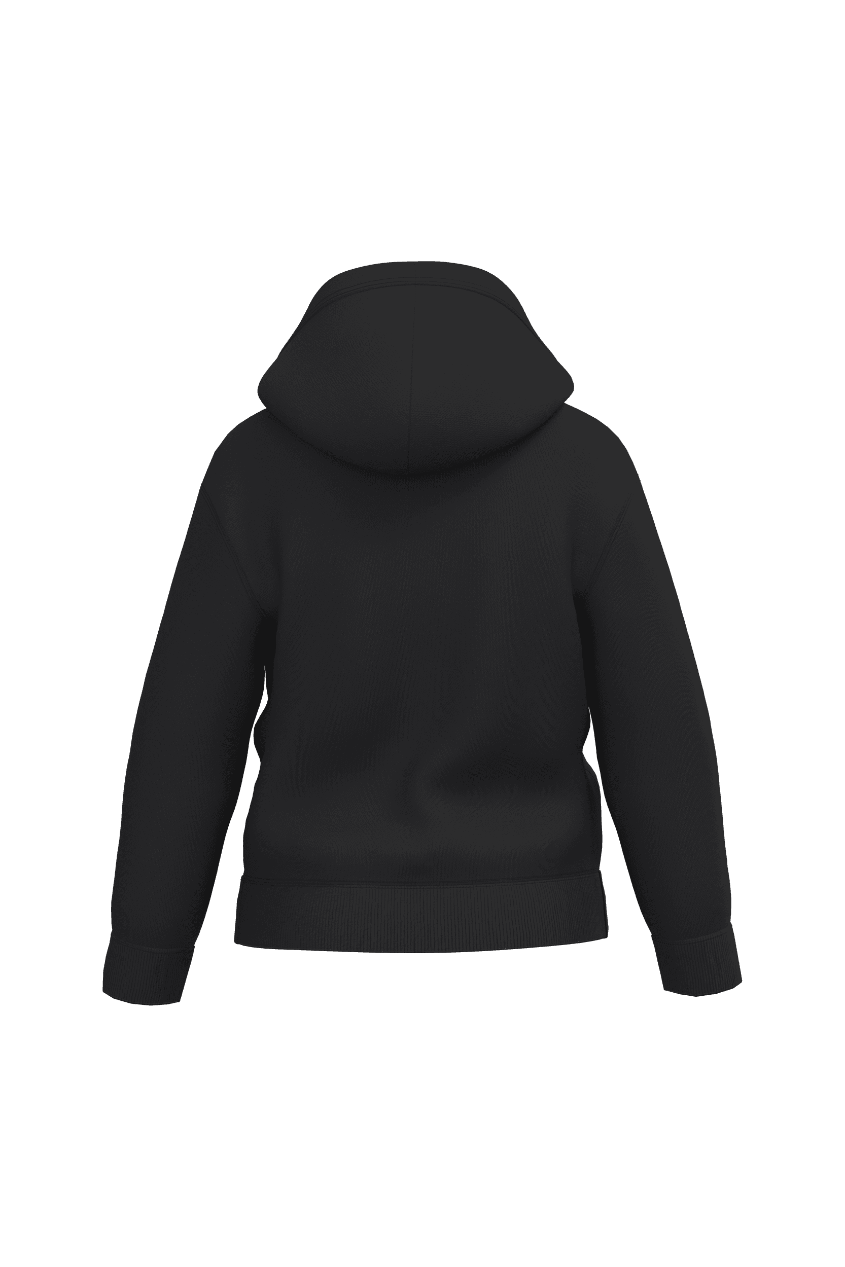 Sweat-shirt à capuche enfant — coloris Ideal Black (Noir)