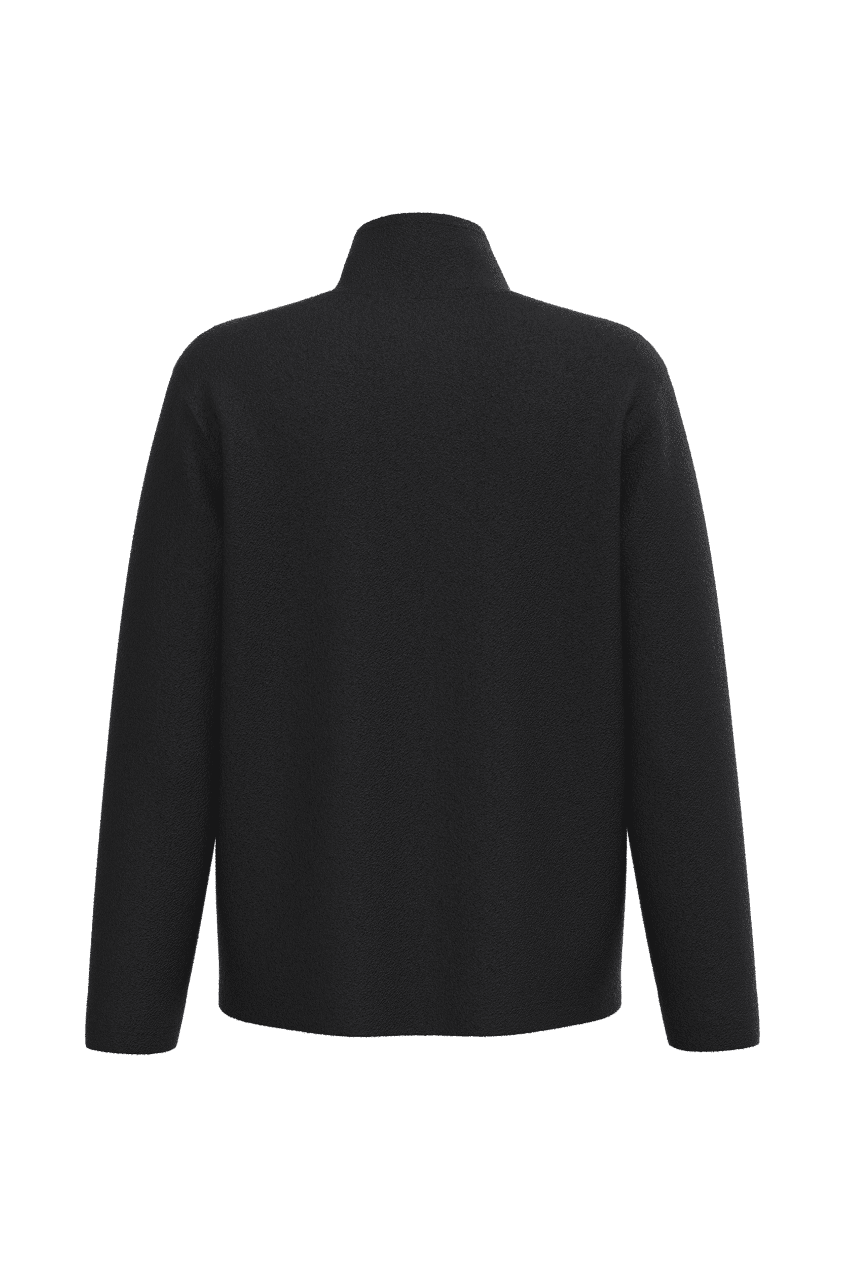 Veste polaire unisexe — coloris Ideal Black (Noir)