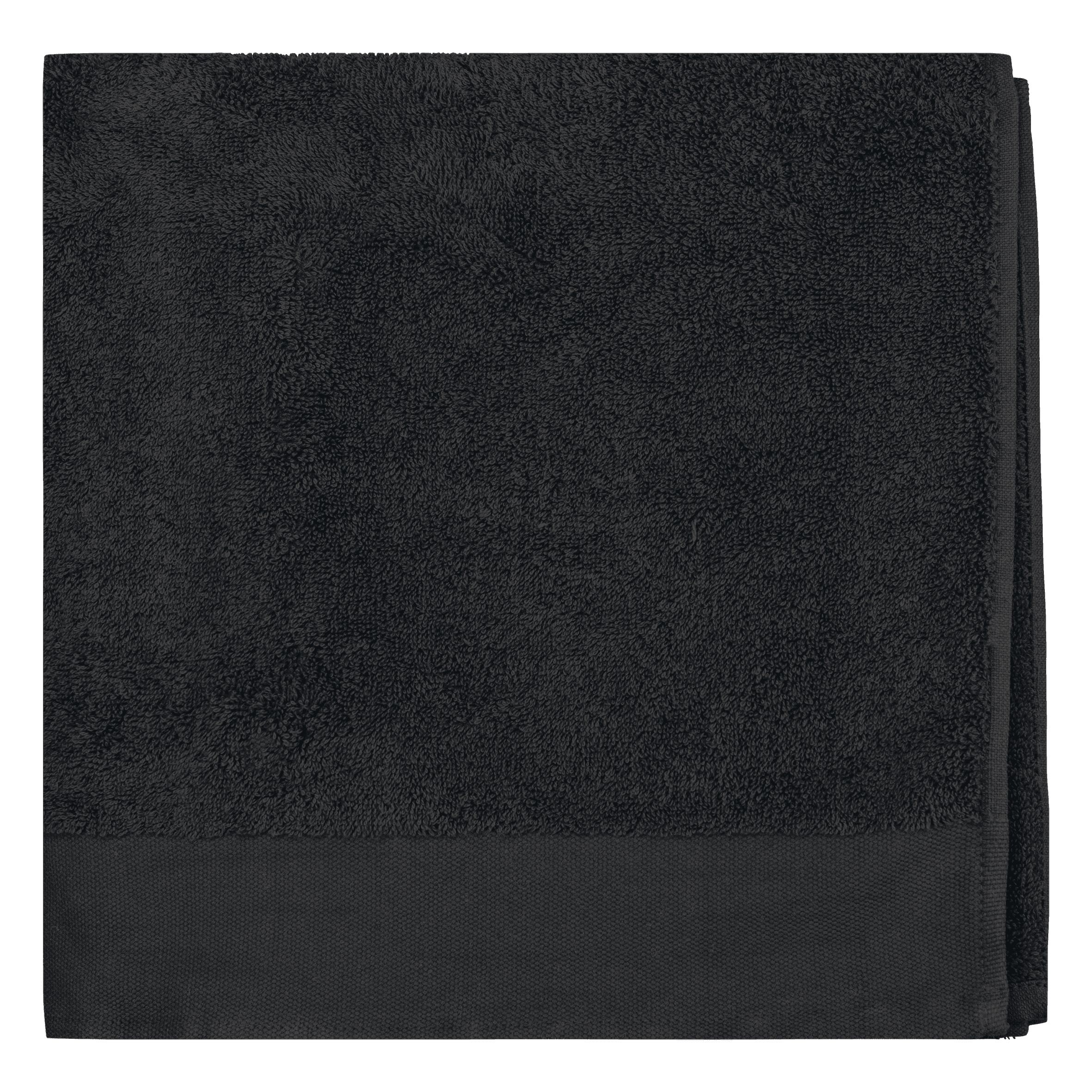 Serviette de bain Bio 140 x 70 cm — coloris Black (Noir)