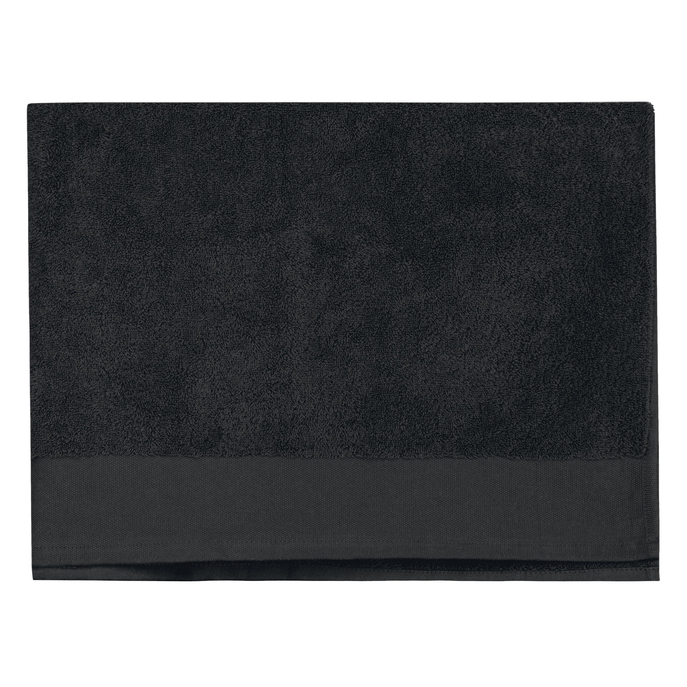 Serviette de bain Bio 150 x 100 cm — coloris Black (Noir)
