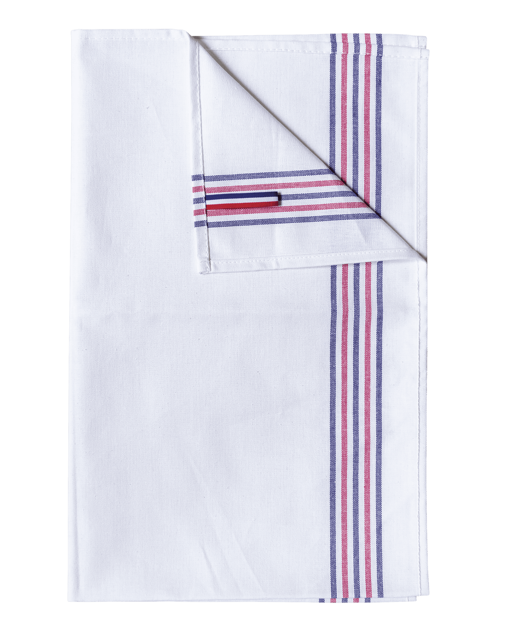 Essuie-vaisselle 5 rayures Origine France Garantie — coloris White (Blanc)
