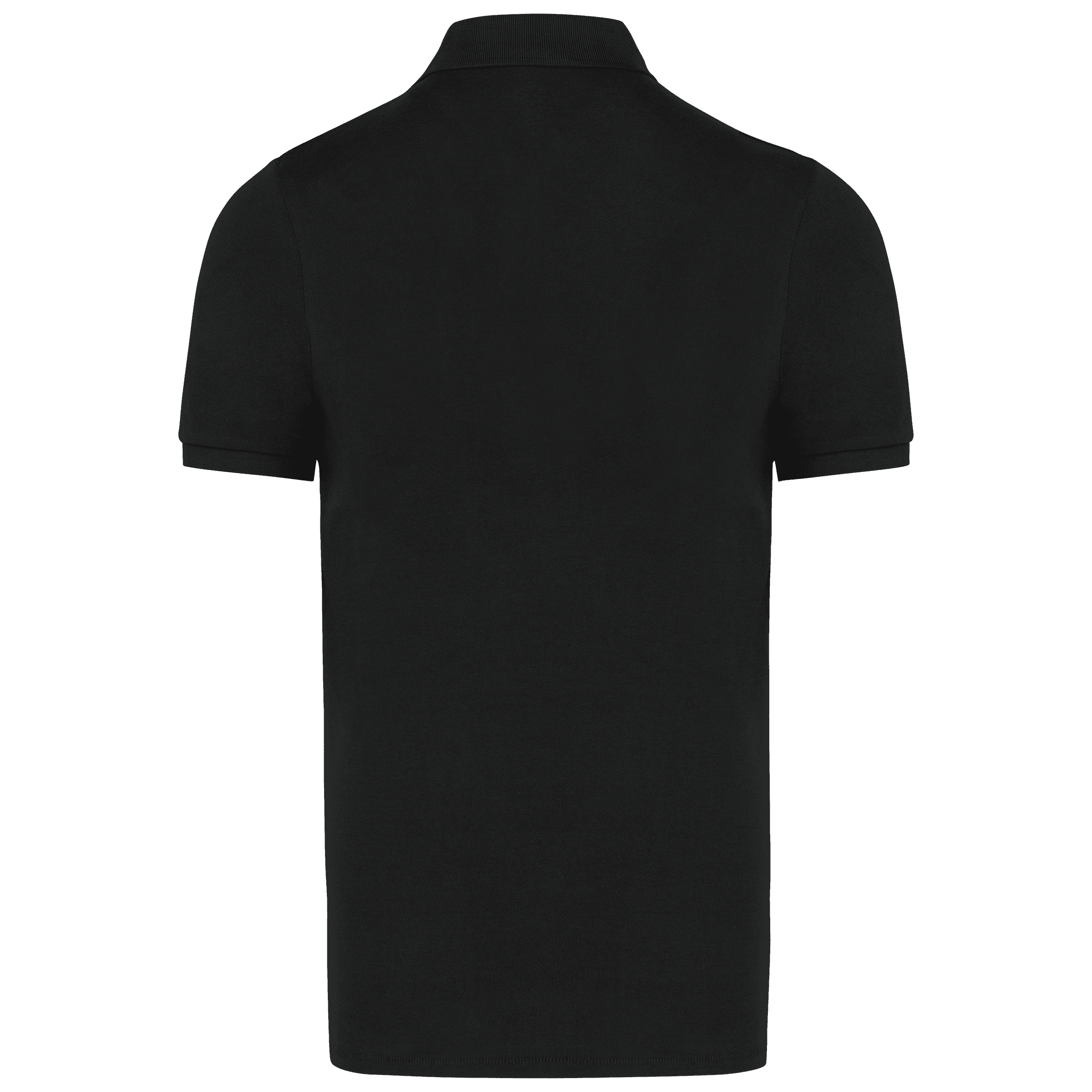 Polo Supima® manches courtes homme — coloris Black (Noir)