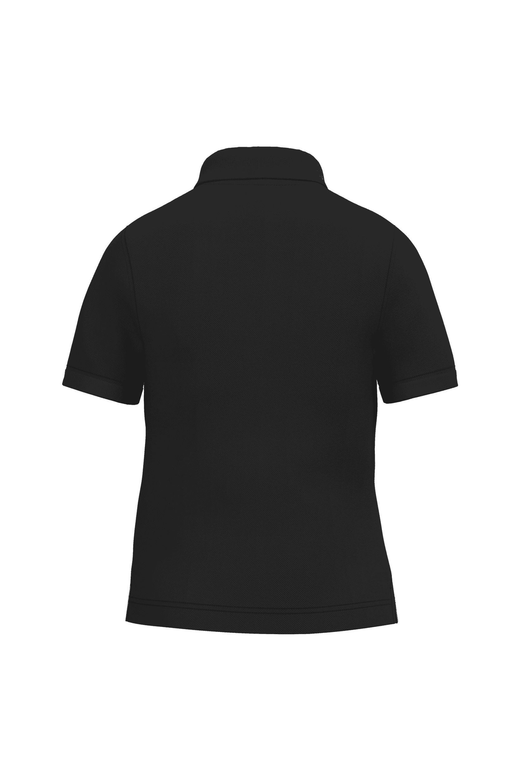 Polo manches courtes enfant — coloris Black (Noir)