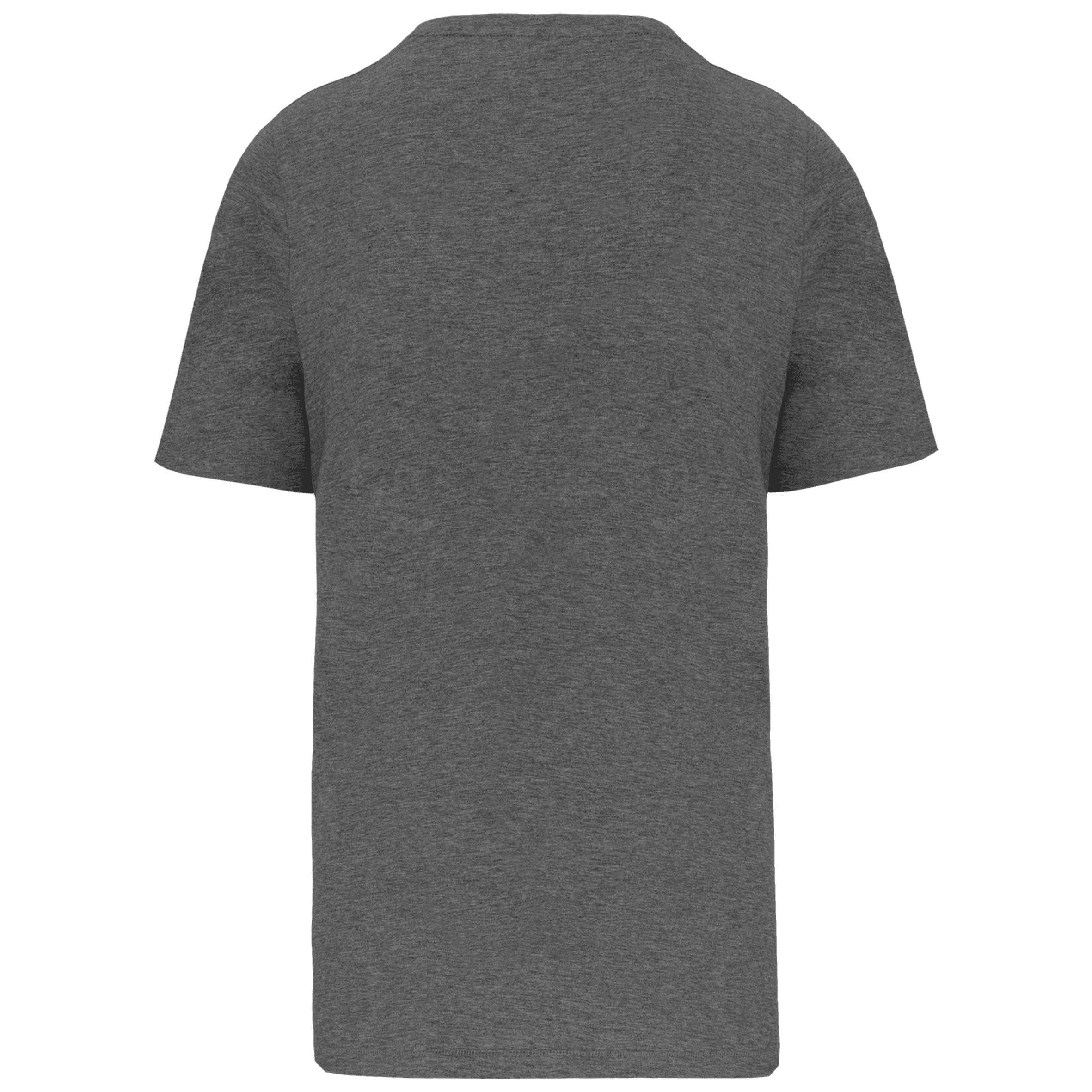 T-shirt Supima® col V manches courtes homme — coloris Grey Heather (Gris)