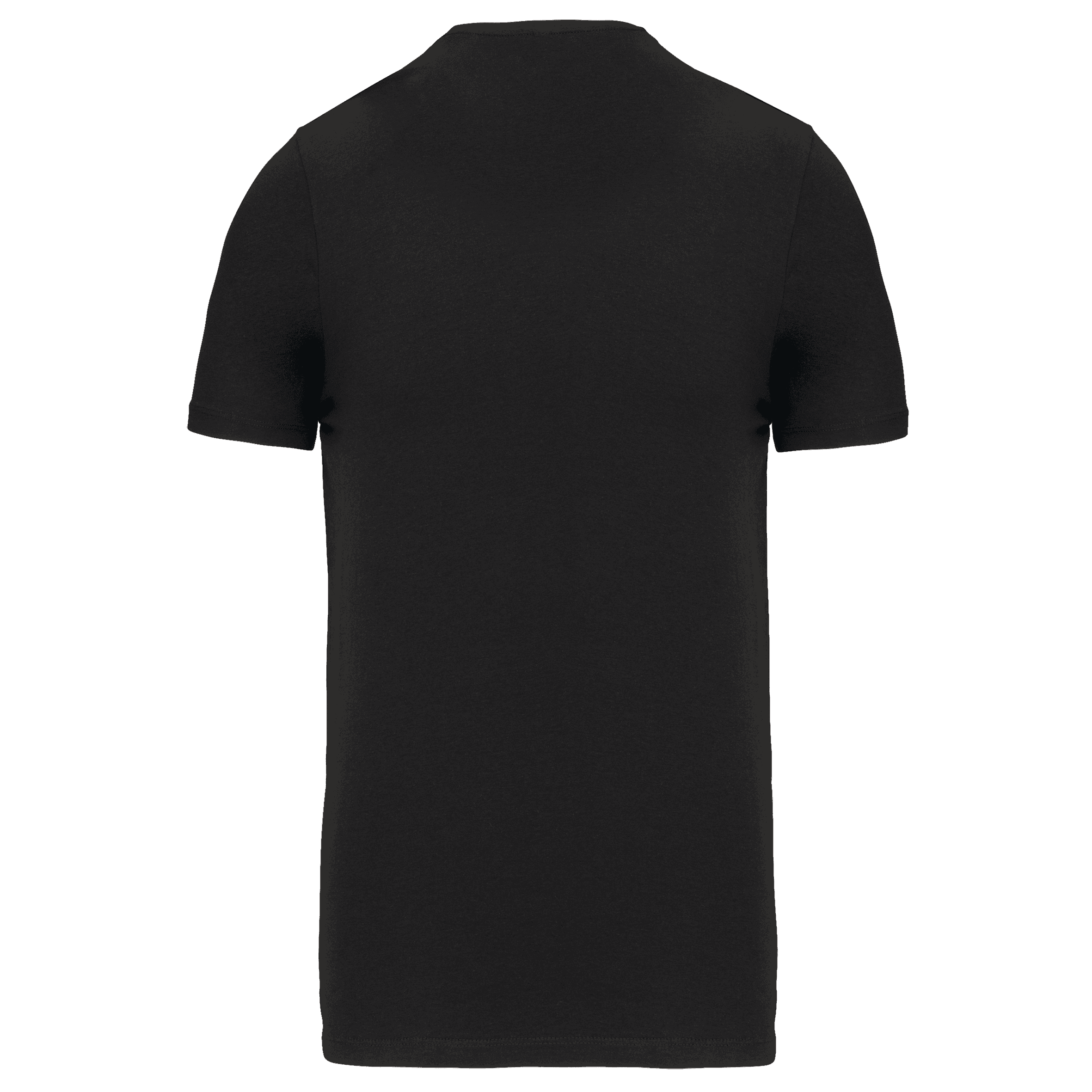 T-shirt col rond manches courtes homme — coloris Black (Noir)