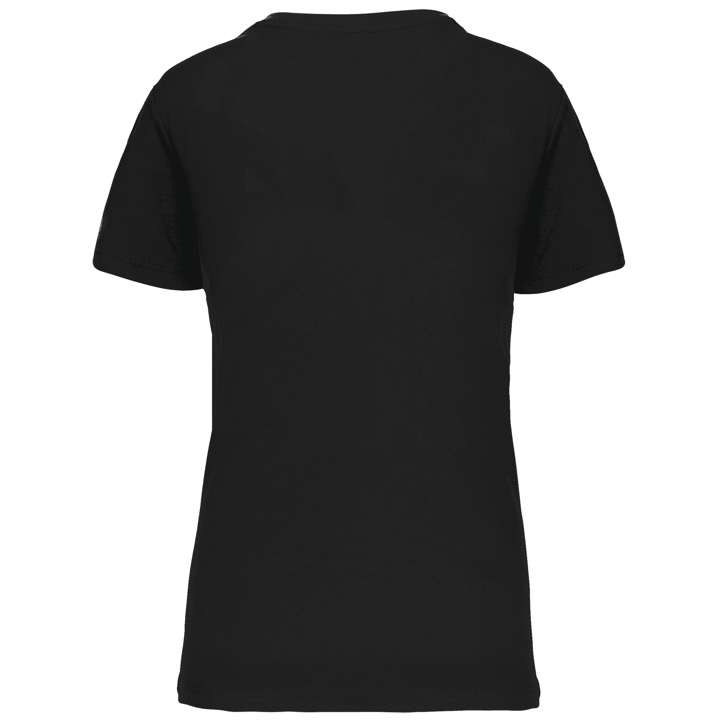 T-shirt BIO150 IC col V femme — coloris Black (Noir)