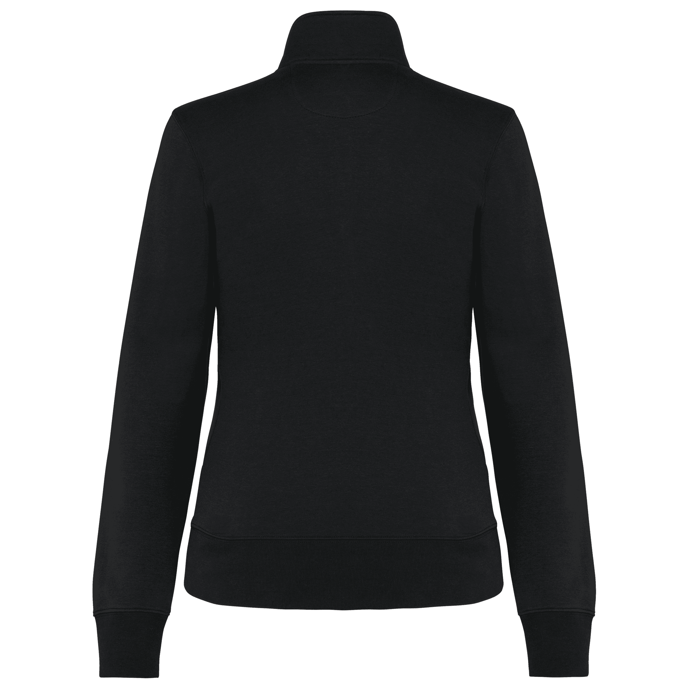 Veste molleton gratté femme — coloris Black (Noir)