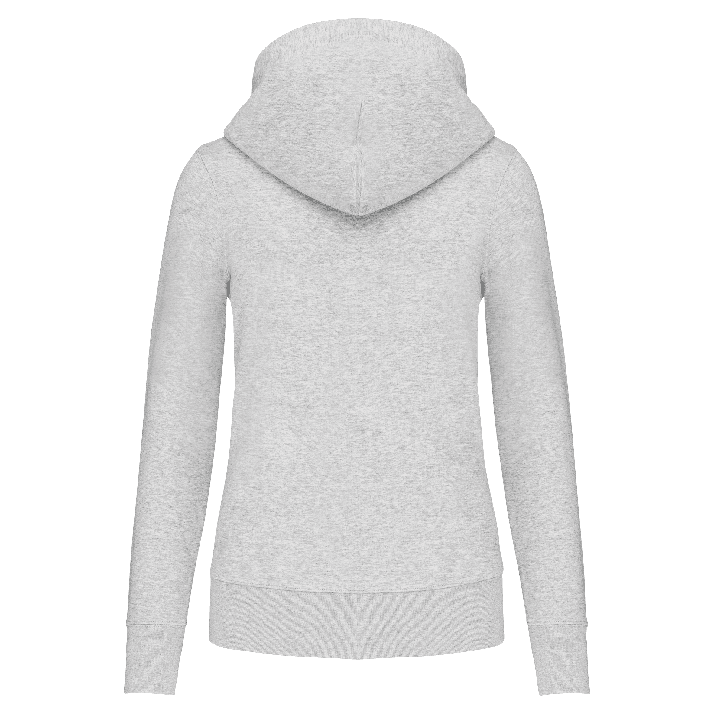 Sweat-shirt écoresponsable à capuche femme — coloris Ash Heather (Gris)