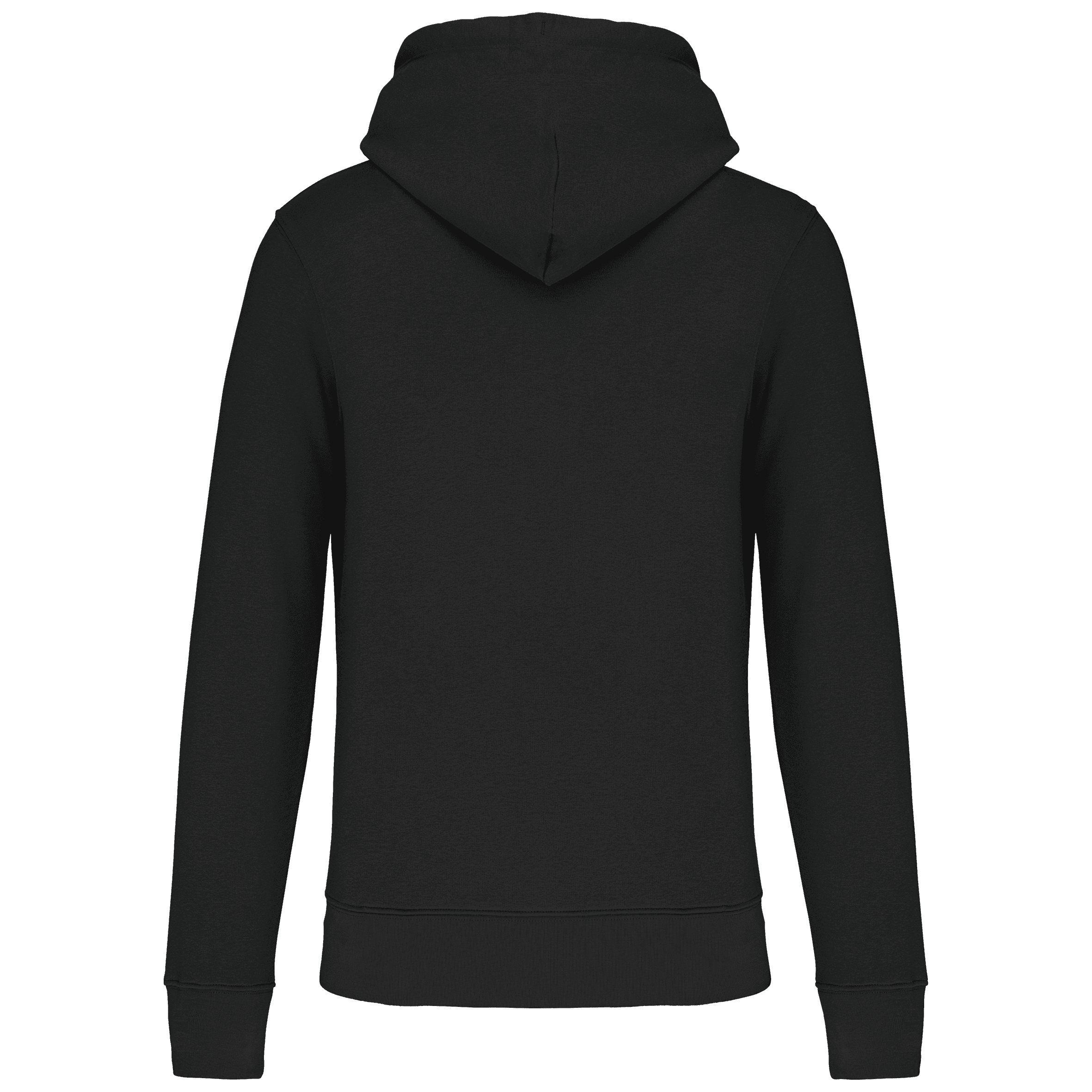 Sweat-shirt écoresponsable à capuche enfant — coloris Black (Noir)