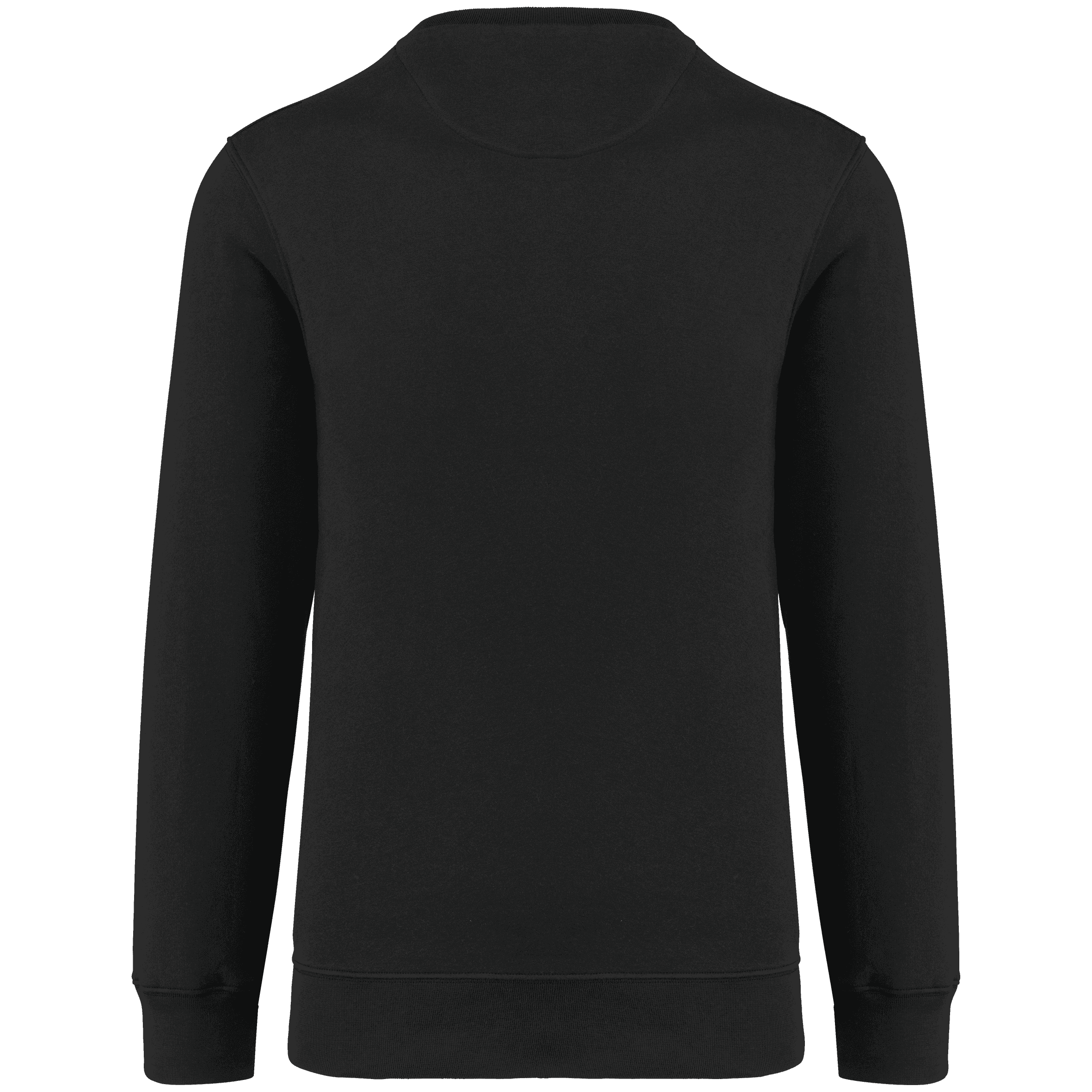Sweat-shirt col rond 80/20 unisexe — coloris Black (Noir)