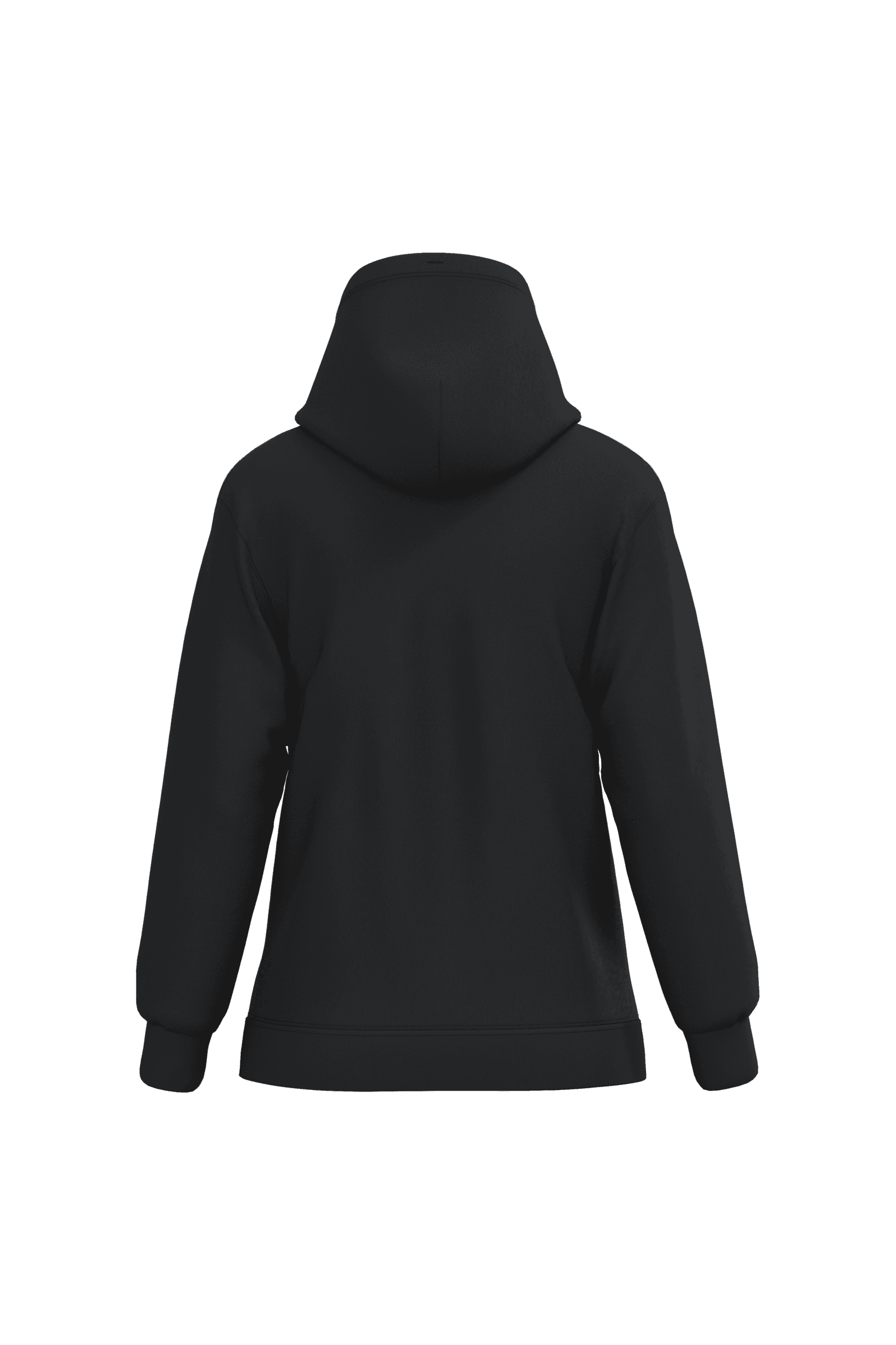 Sweat-shirt capuche femme — coloris Black (Noir)