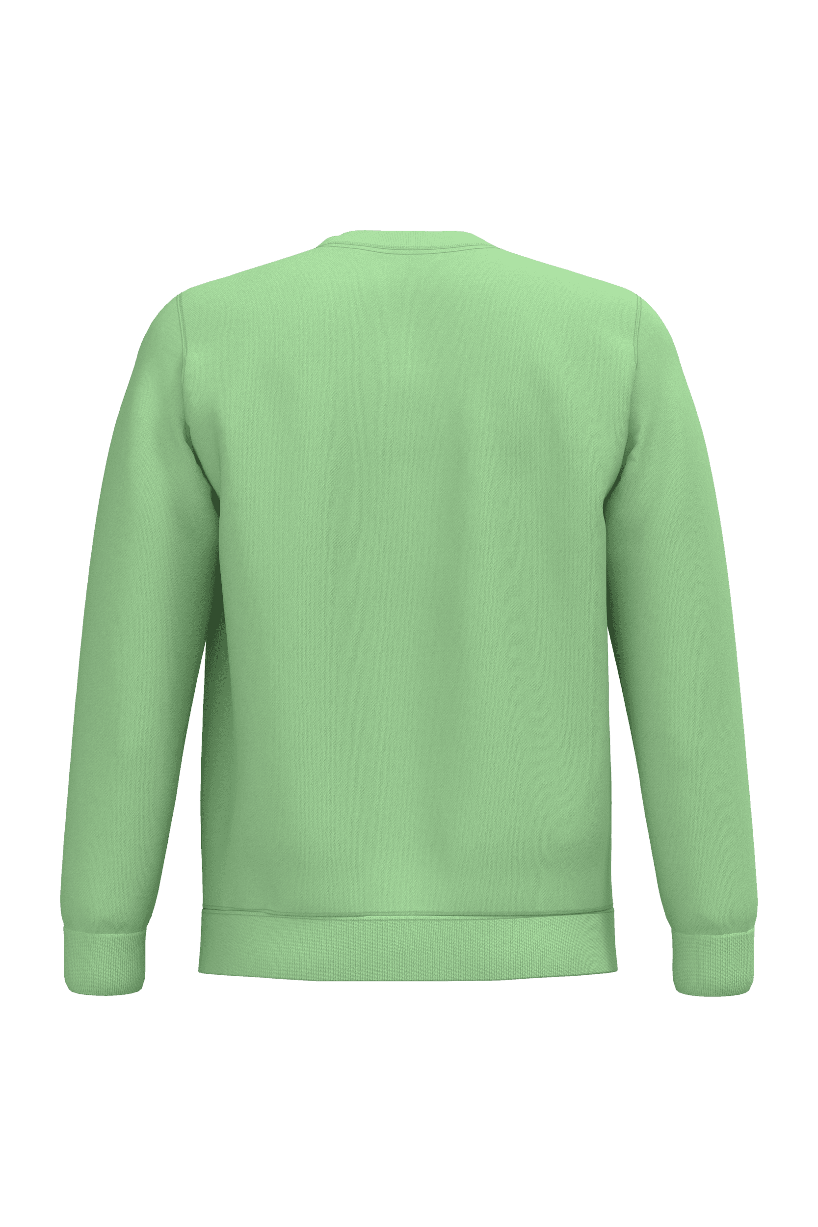 Sweat-shirt col rond unisexe — coloris Apple Green (Vert)