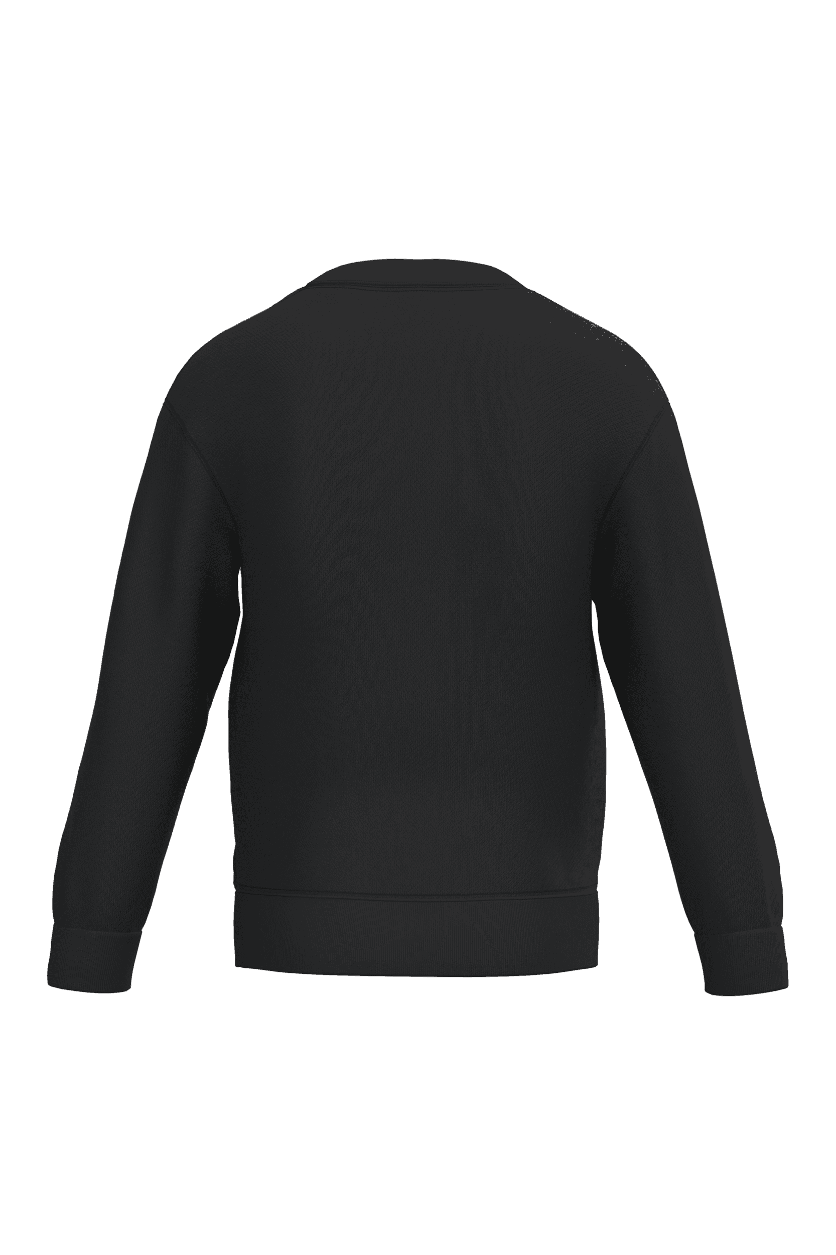 Sweat-shirt col rond enfant — coloris Black (Noir)