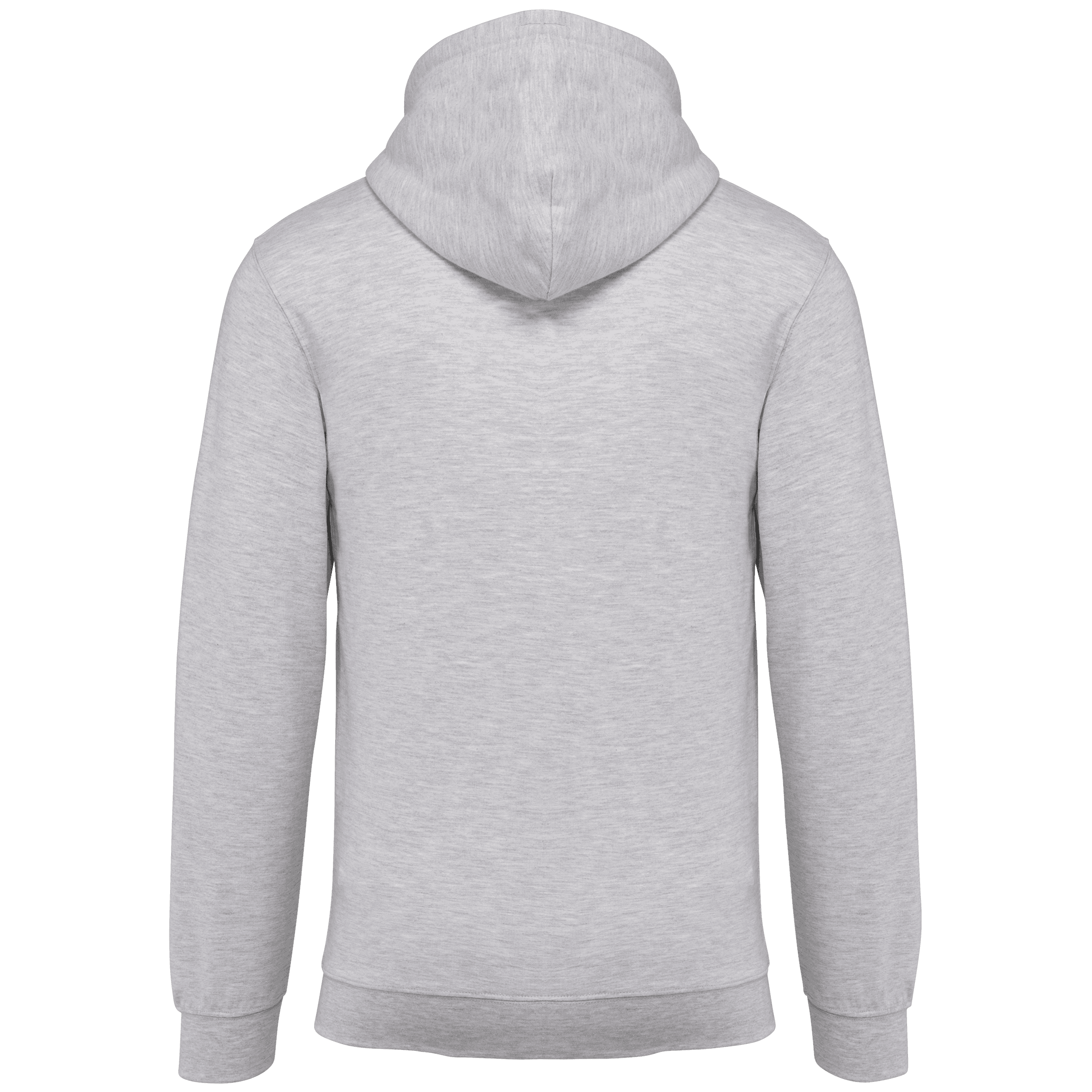 Sweat-shirt zippé capuche unisexe — coloris Ash Heather (Gris)