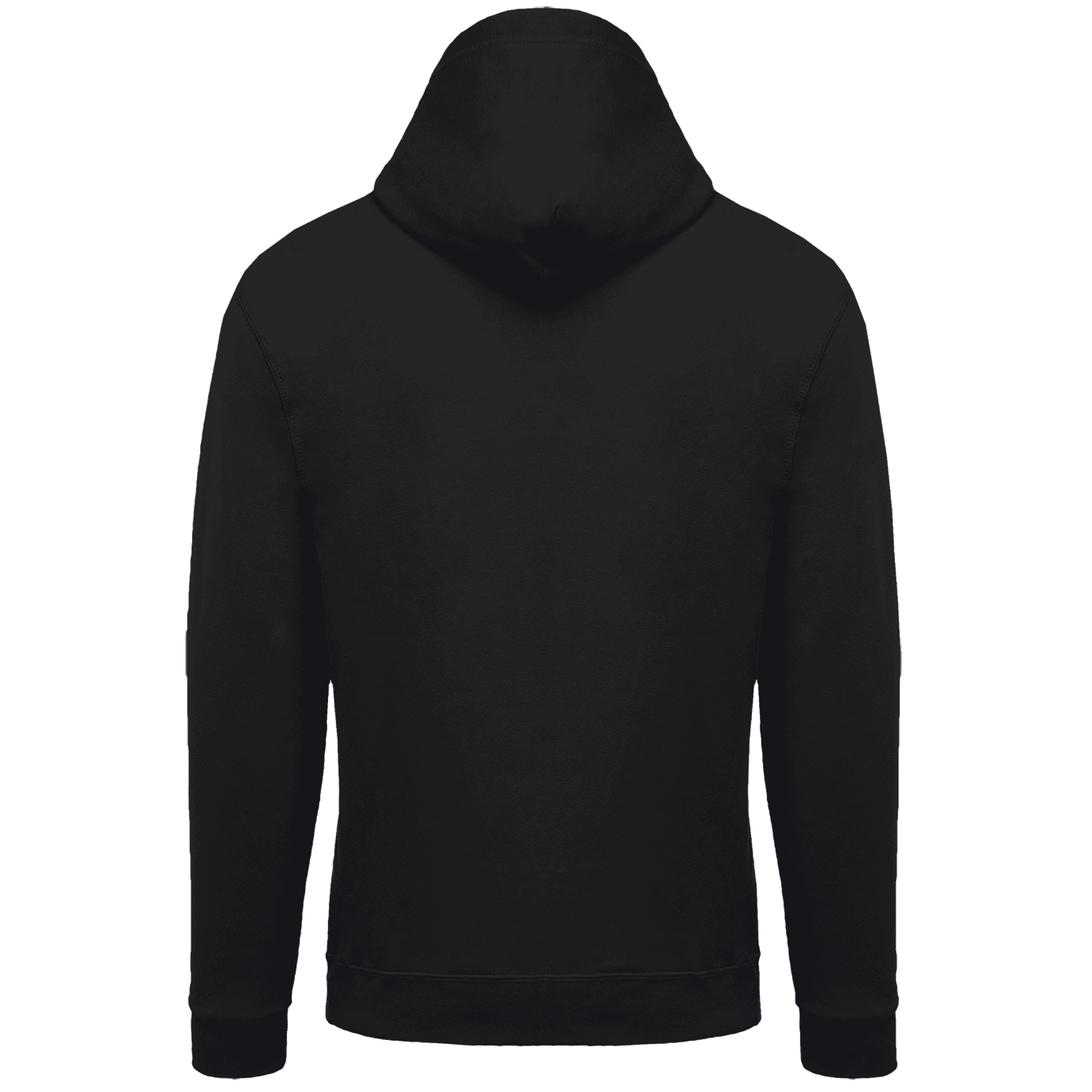 Sweat-shirt zippé capuche unisexe — coloris Black (Noir)