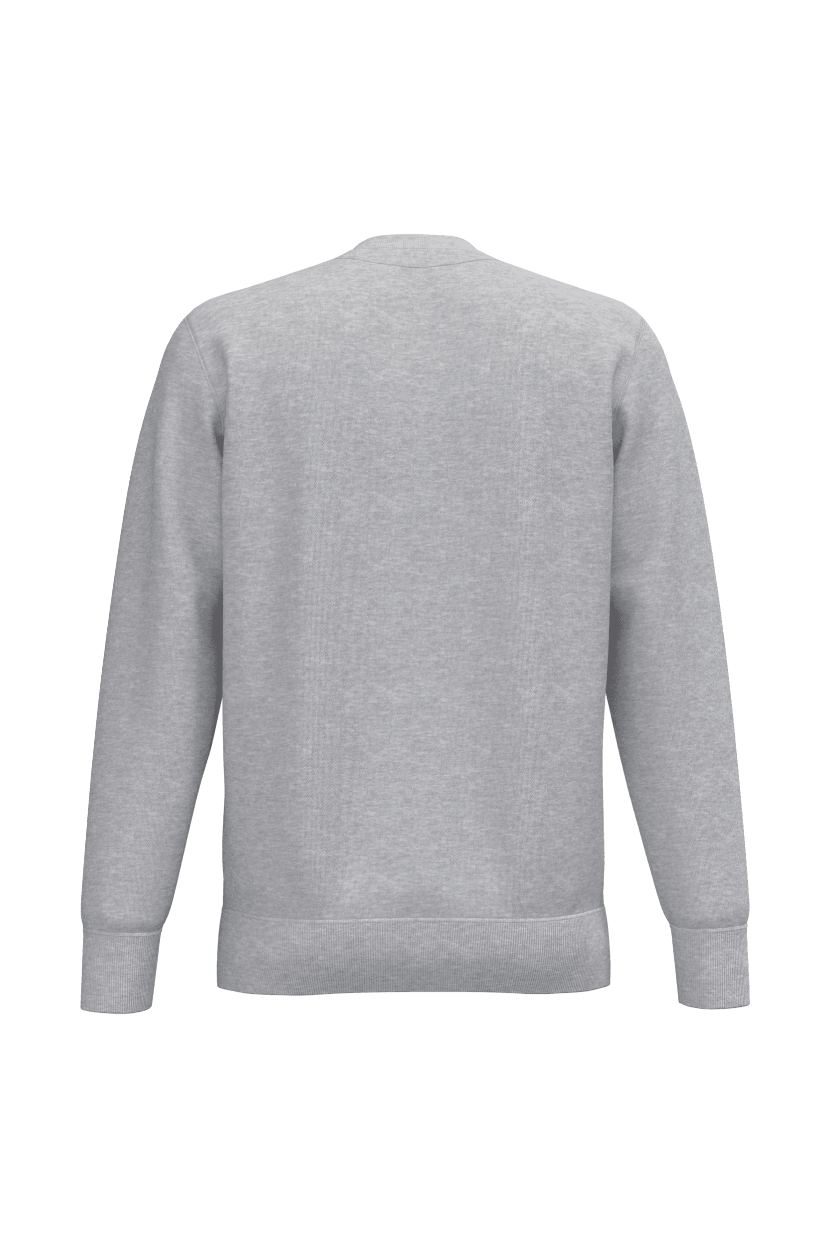 Sweat-shirt col rond homme — coloris Ash Heather (Gris)